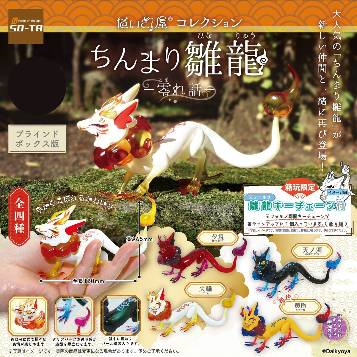 Daikyoya Collection Hyokkori Hina Ryu -Spill Story- Einzelfigur