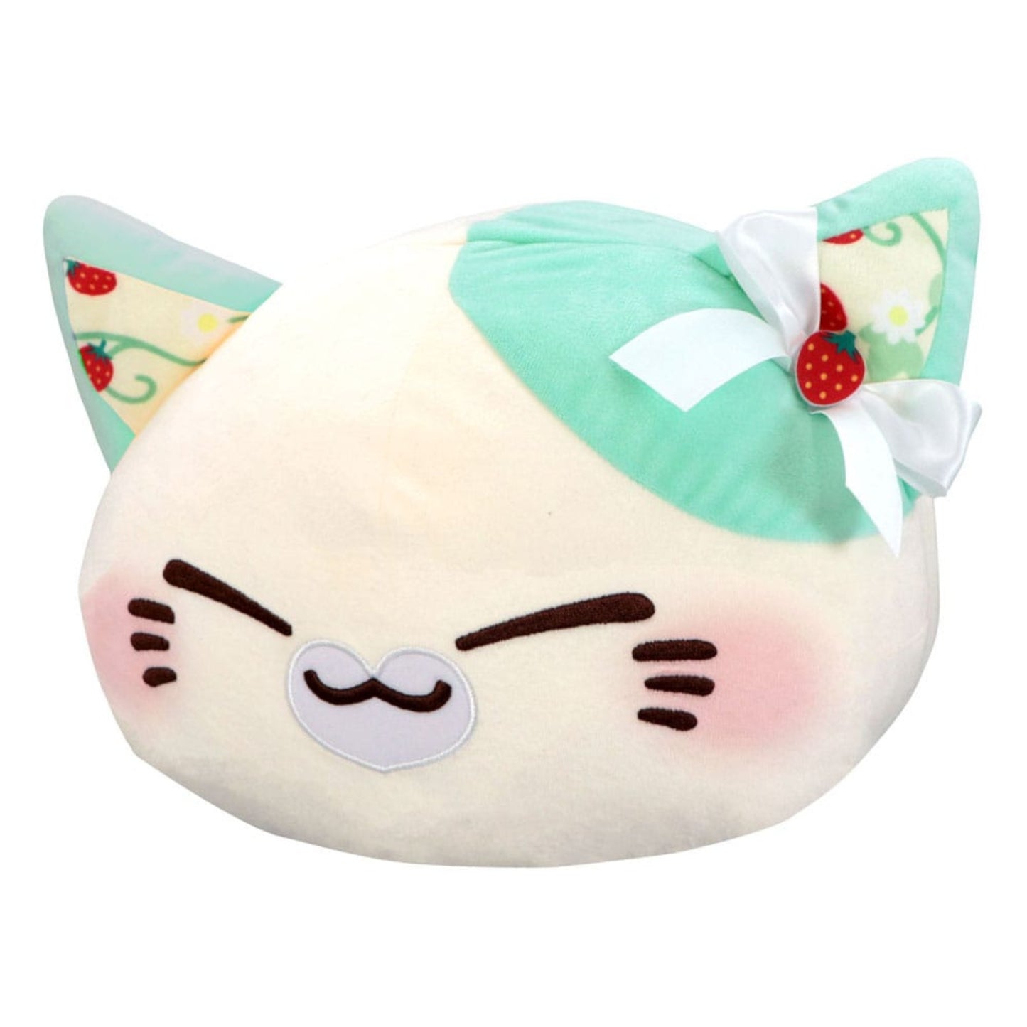 Nemuneko Cat Sweet Big Plush – Mint Green | FuRyu Plüschfigur 35 cm