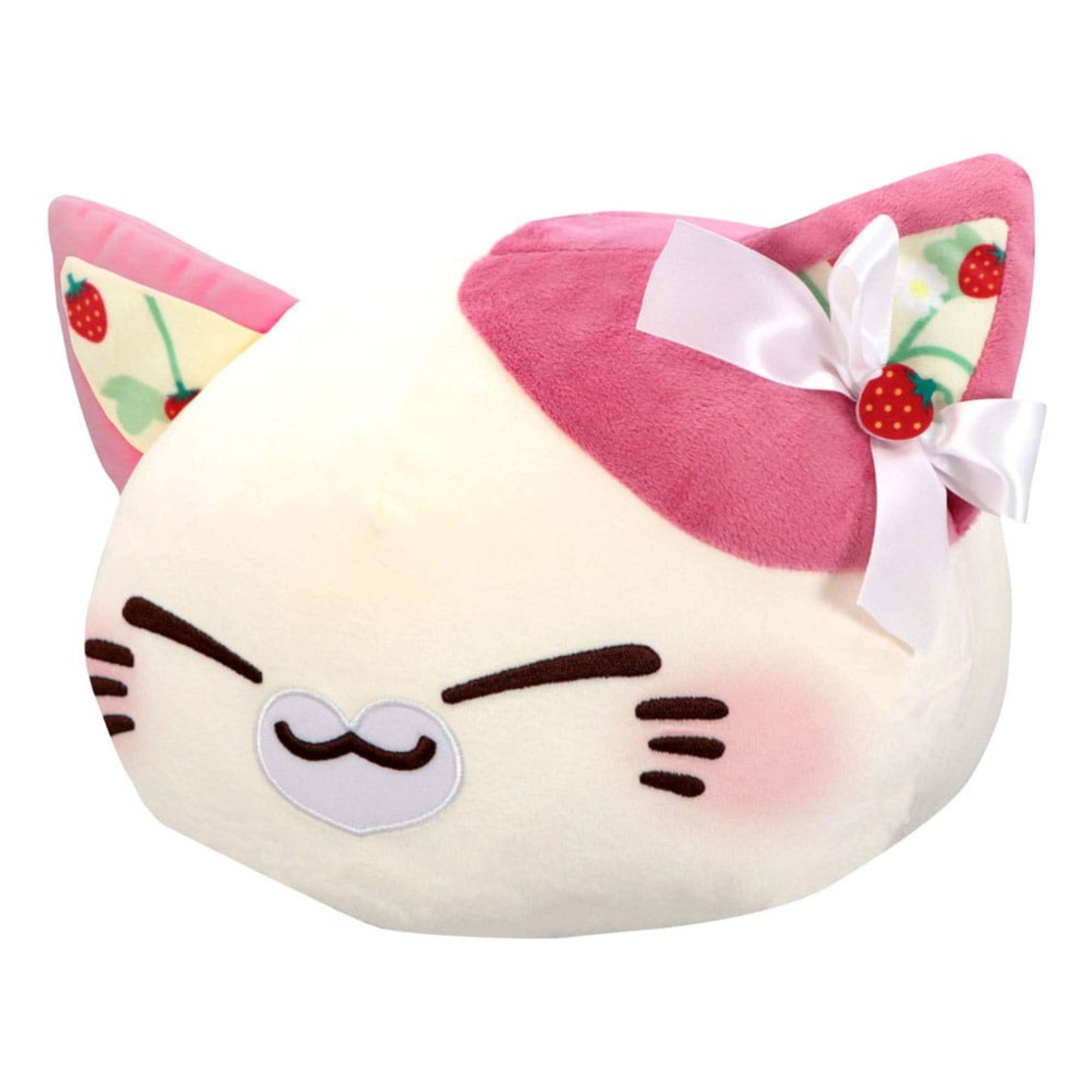 Nemuneko Cat Sweet Big Plush – Berry Pink | FuRyu Plüschfigur 35 cm