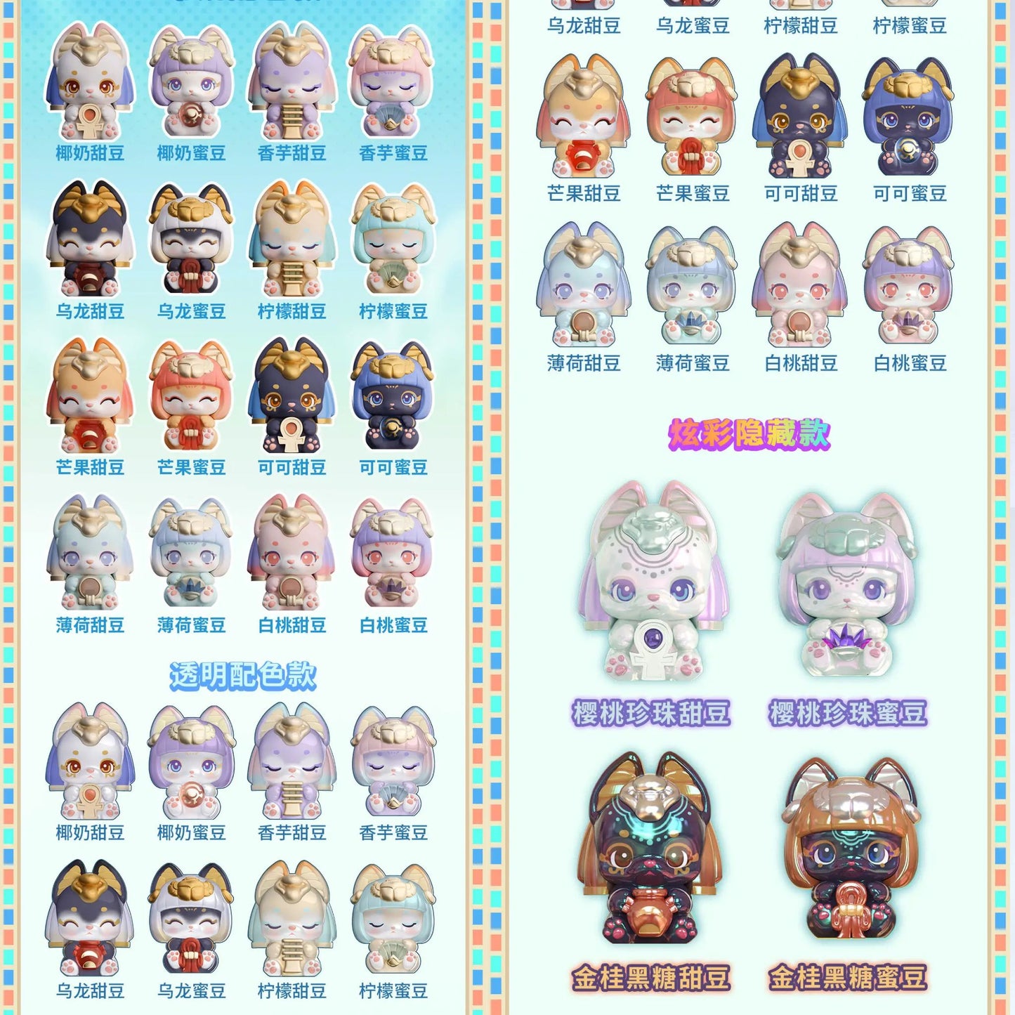 TOYSCOMIC x BLACKBOX AARU Sweet Idol Serie - Mini Trading Figur - zufällige Einzelfigur