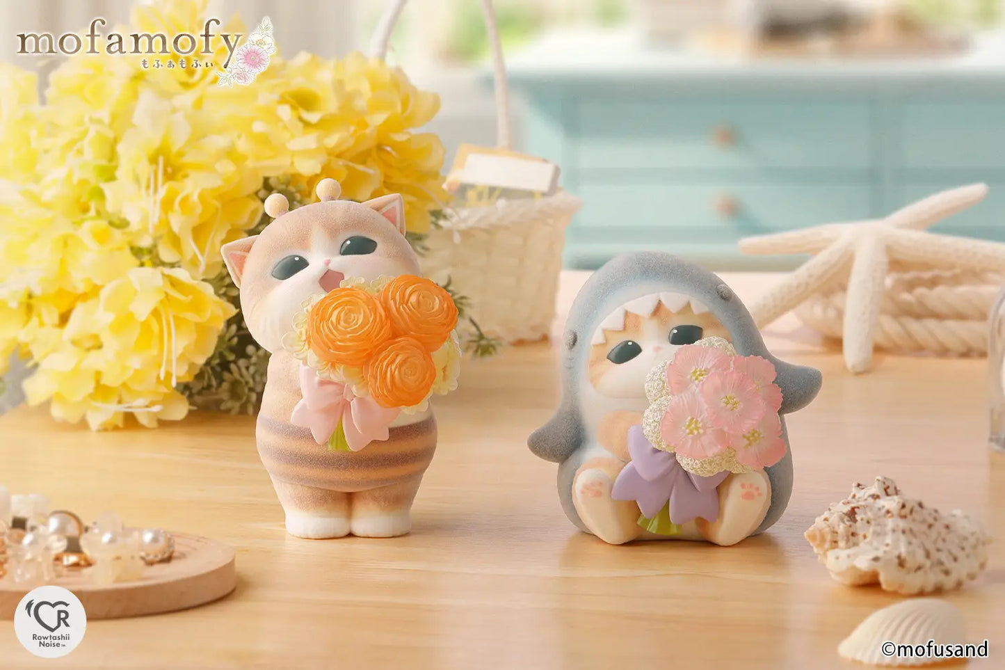 mofamofy Hachinyan - beflockte Statue von Bandai