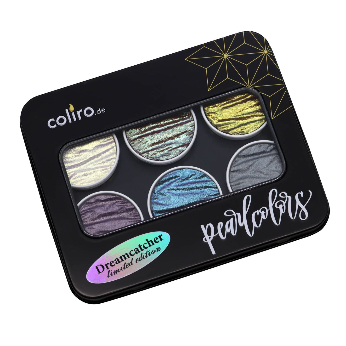 Coliro Pearlcolors 6er Set im Blechetui: Dreamcatcher lim. Edition