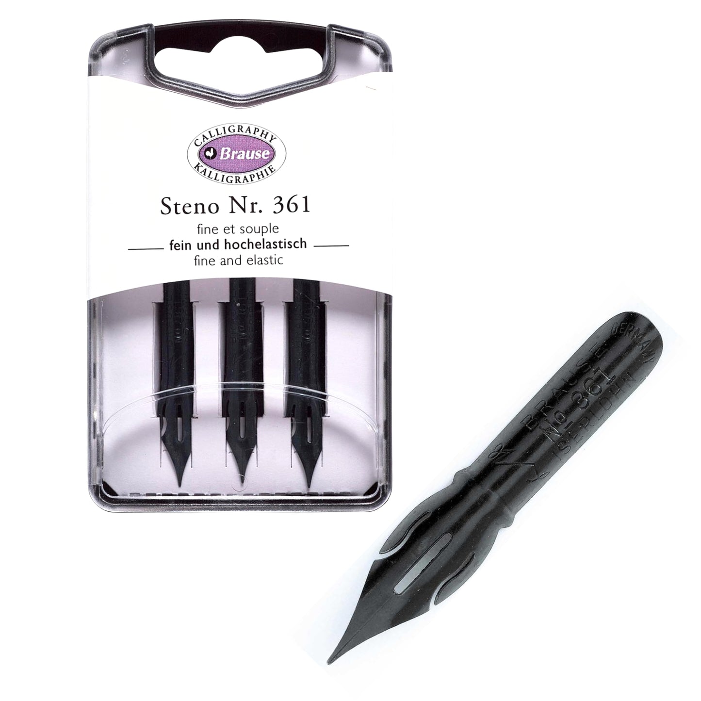 Zeichenfeder Brause Steno Nr. 361
