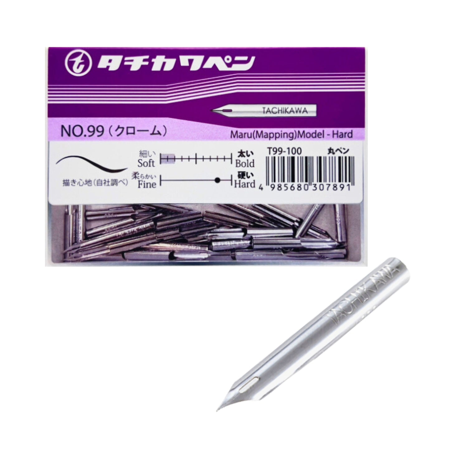 Zeichenfeder Tachikawa Mapping Pen / Maru No. 99 / T-99