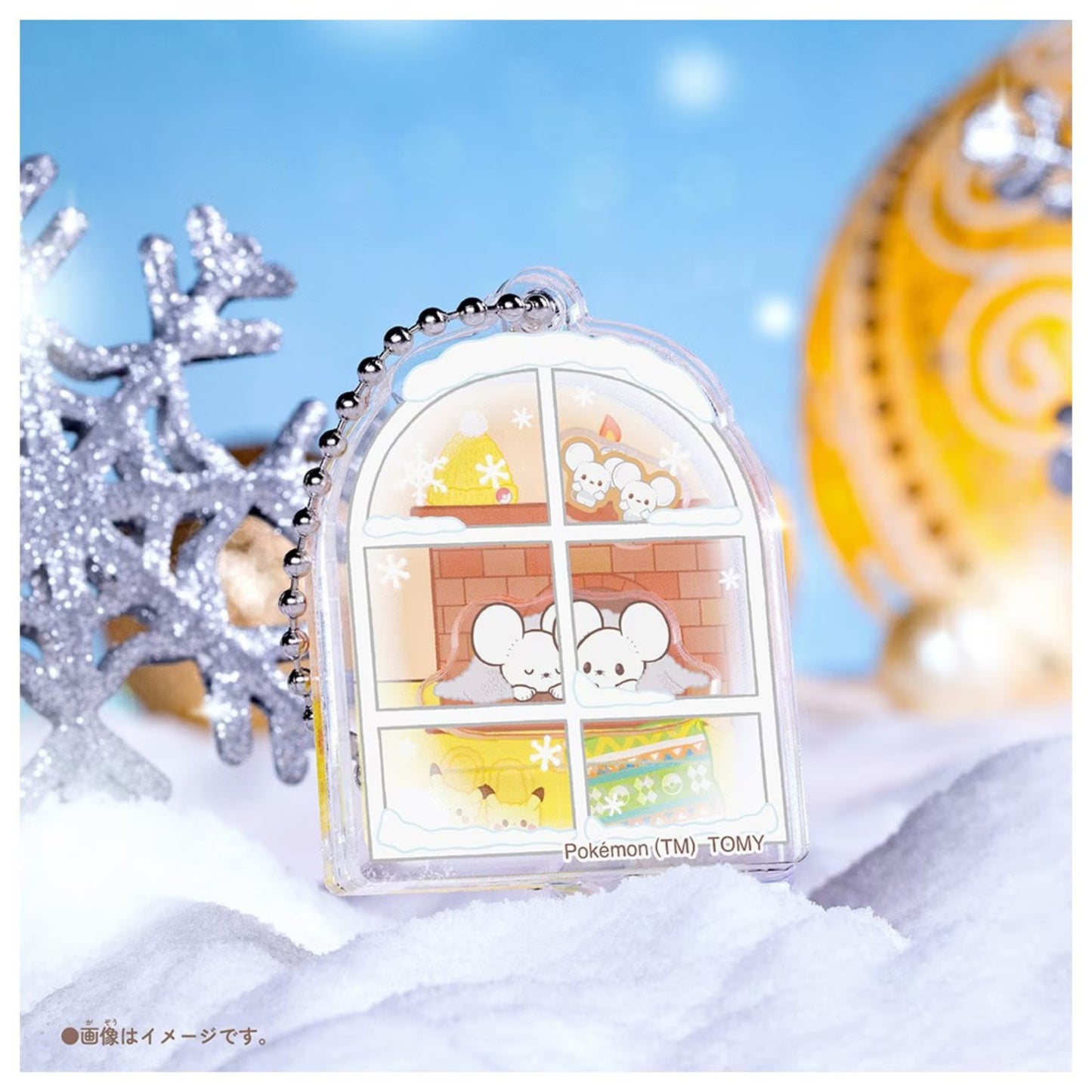 Pokepiece Acrylic Charm Collection Cozy Winter - Acrylanhänger (Einzelanhänger)