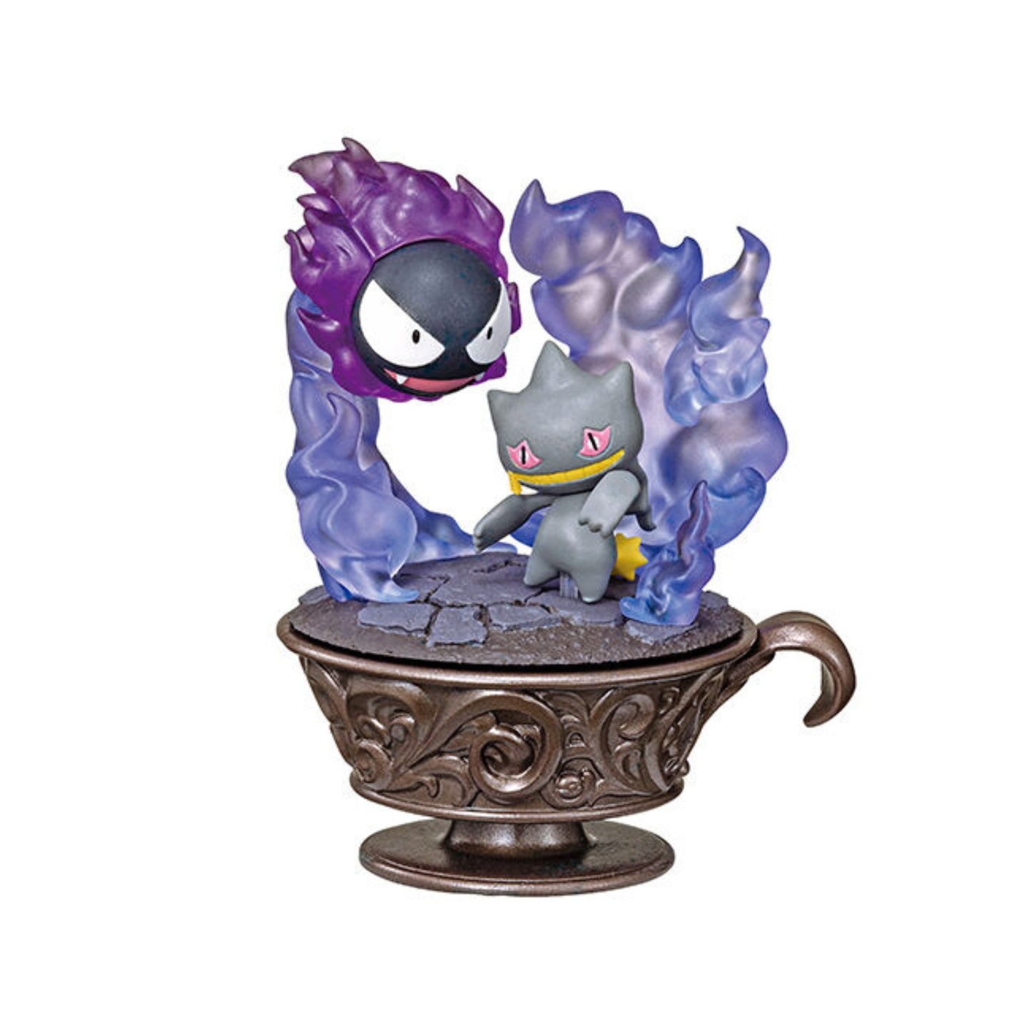 Pokémon Little Night Collection - Trading Figur - Einzelfigur: Ghos / Nebulak + Juppeta / Banette