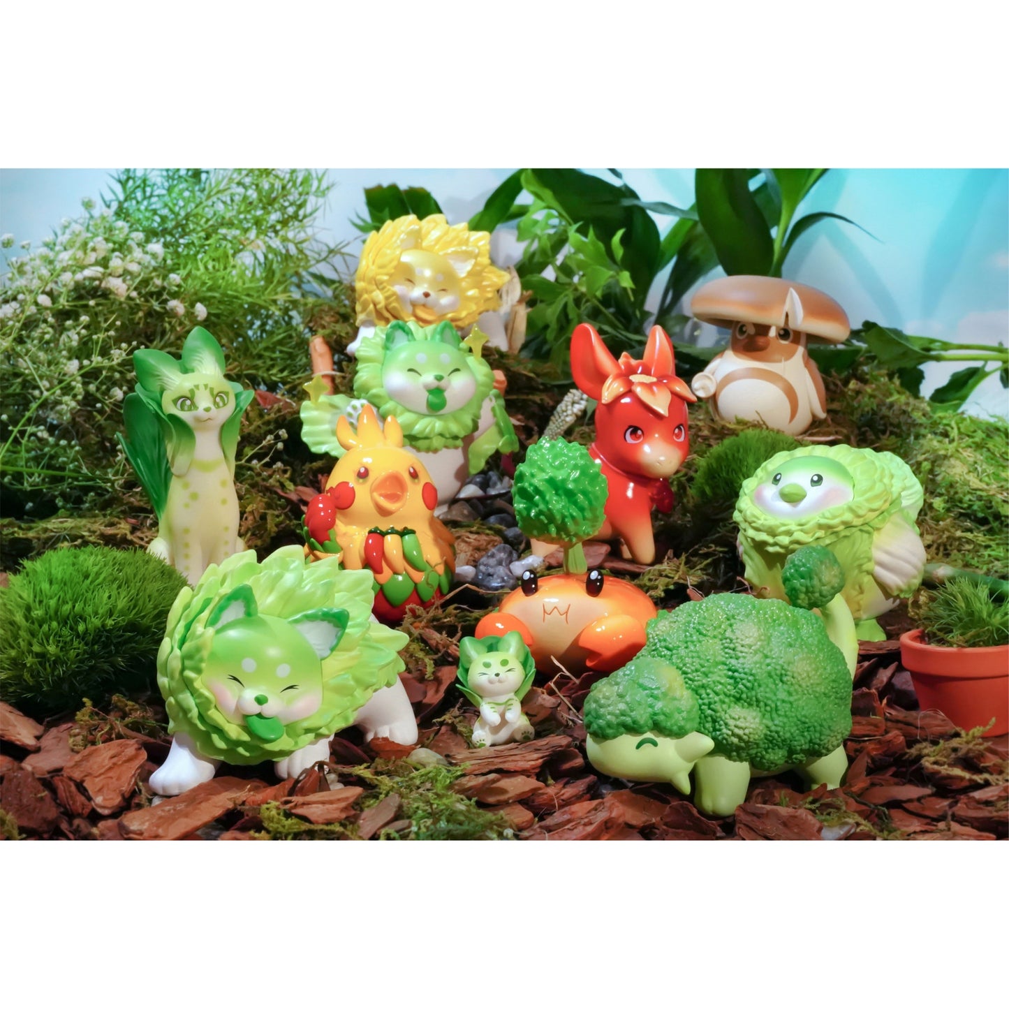 Dodowo - Vegetable Fairy Vol. 3 - Trading Figur - Einzelfigur: Granatapfel-Esel