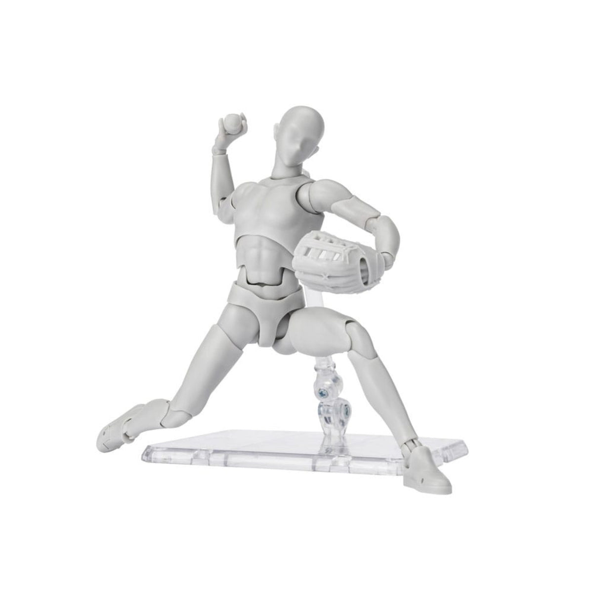 S.H.F. Actionfigur Body-Kun: Sports Edition DX Set (Gray Color Ver.)