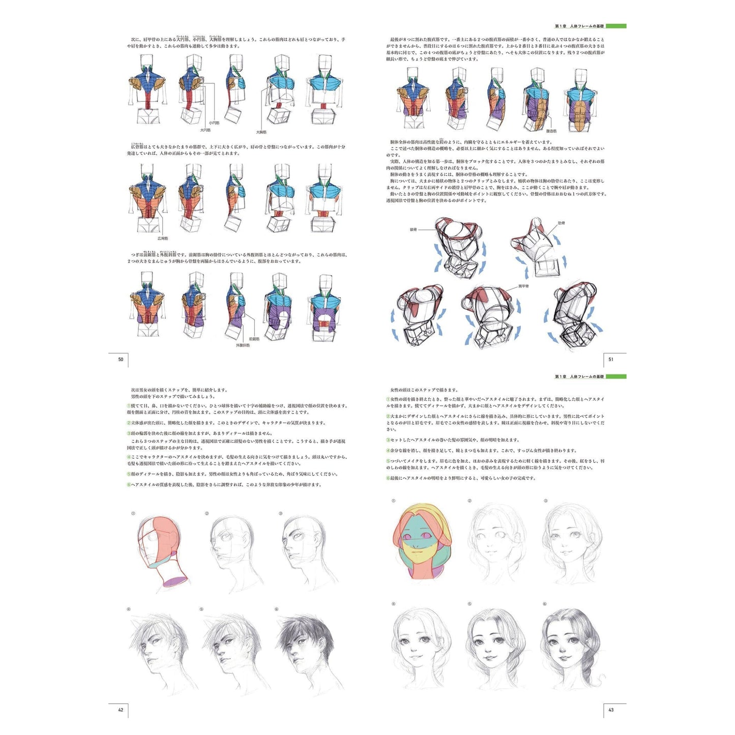 How to draw - jap. Zeichenbuch - Master Guide - vom menschlichen Körper bis zur Charaktererstellung