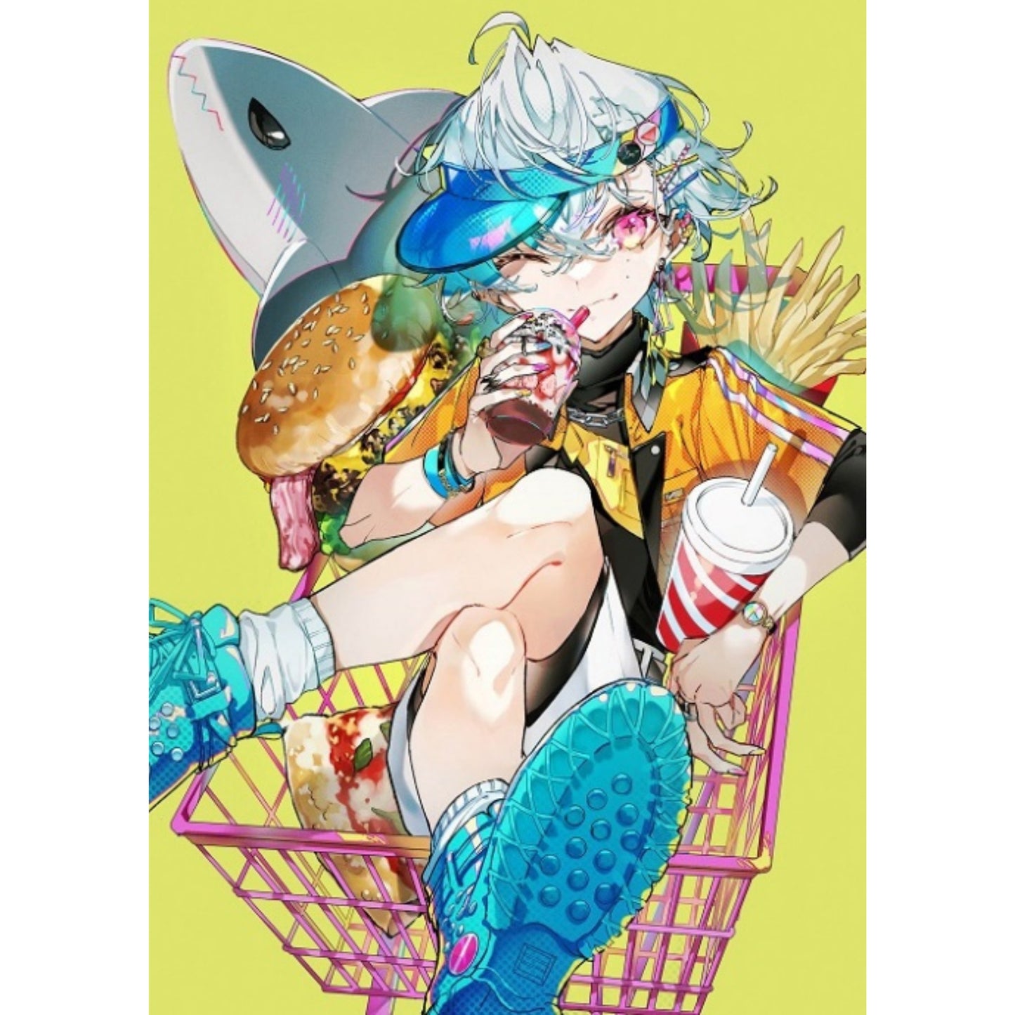 How to draw - jap. Zeichenbuch - Drawing A Bishounen - digitale Techniken für Hintergründe, Essen, Natur und Licht