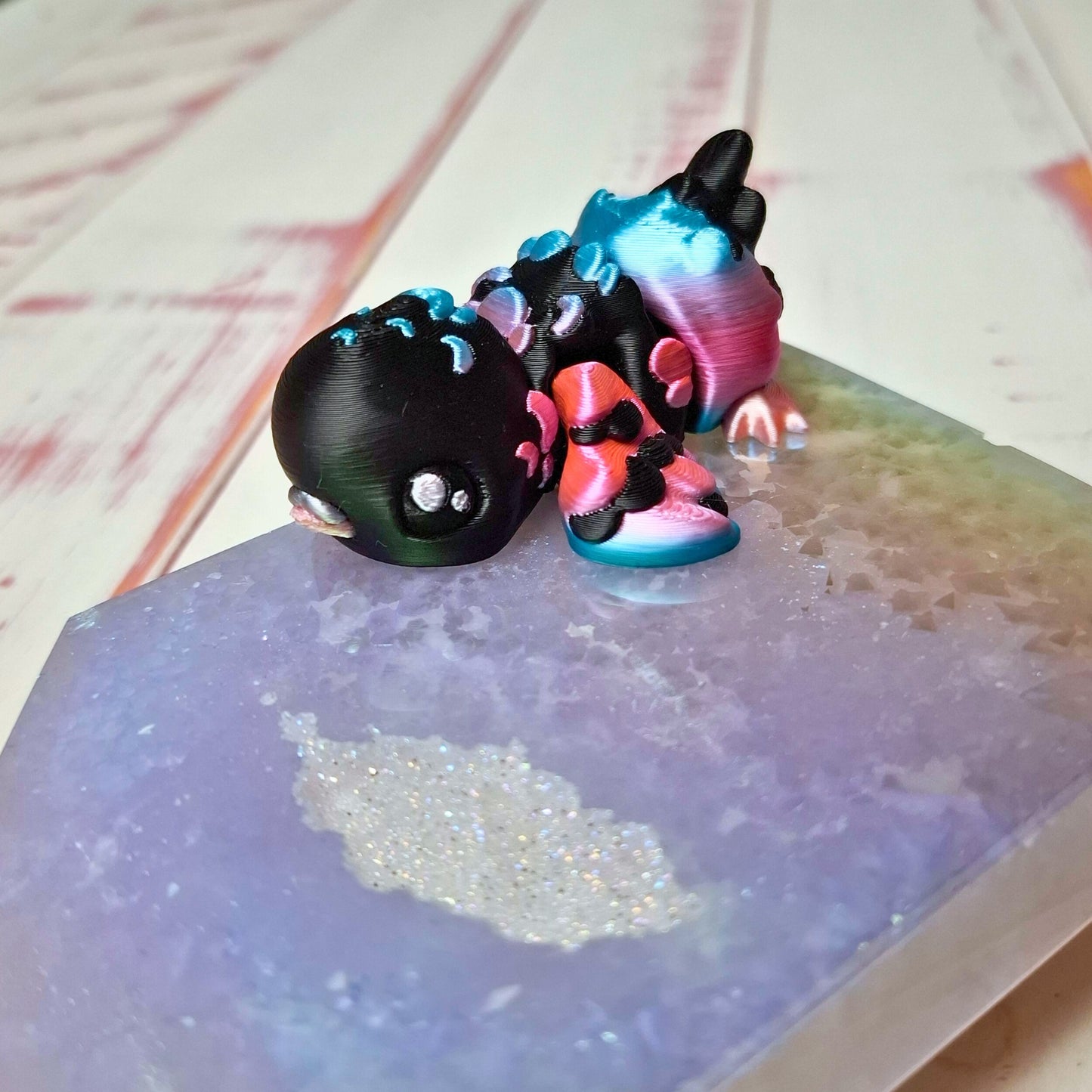Chibitsu - Täubchen Lilly - 3D gedruckter Flexi-Taube - Größe M