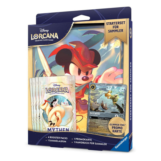 Disney Lorcana TCG Mythen Starterset für Sammler *Deutsche Edition*