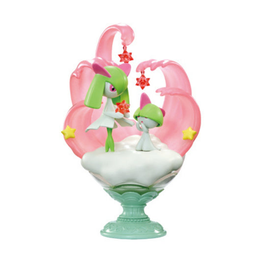 Pokemon Starrium Series Dreamy Moonlit Night - Trading Figur - Einzelfigur: Kirlia + Ralts