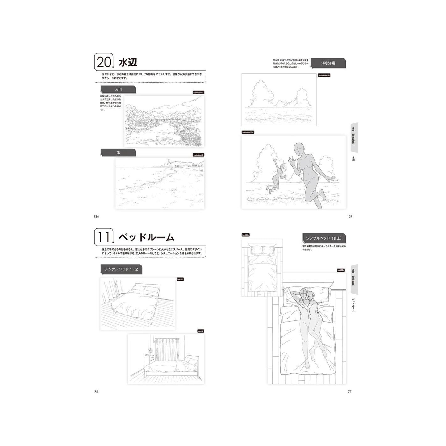 How to draw - jap. Zeichenbuch - Hintergrund Sammlung + DVD ROM