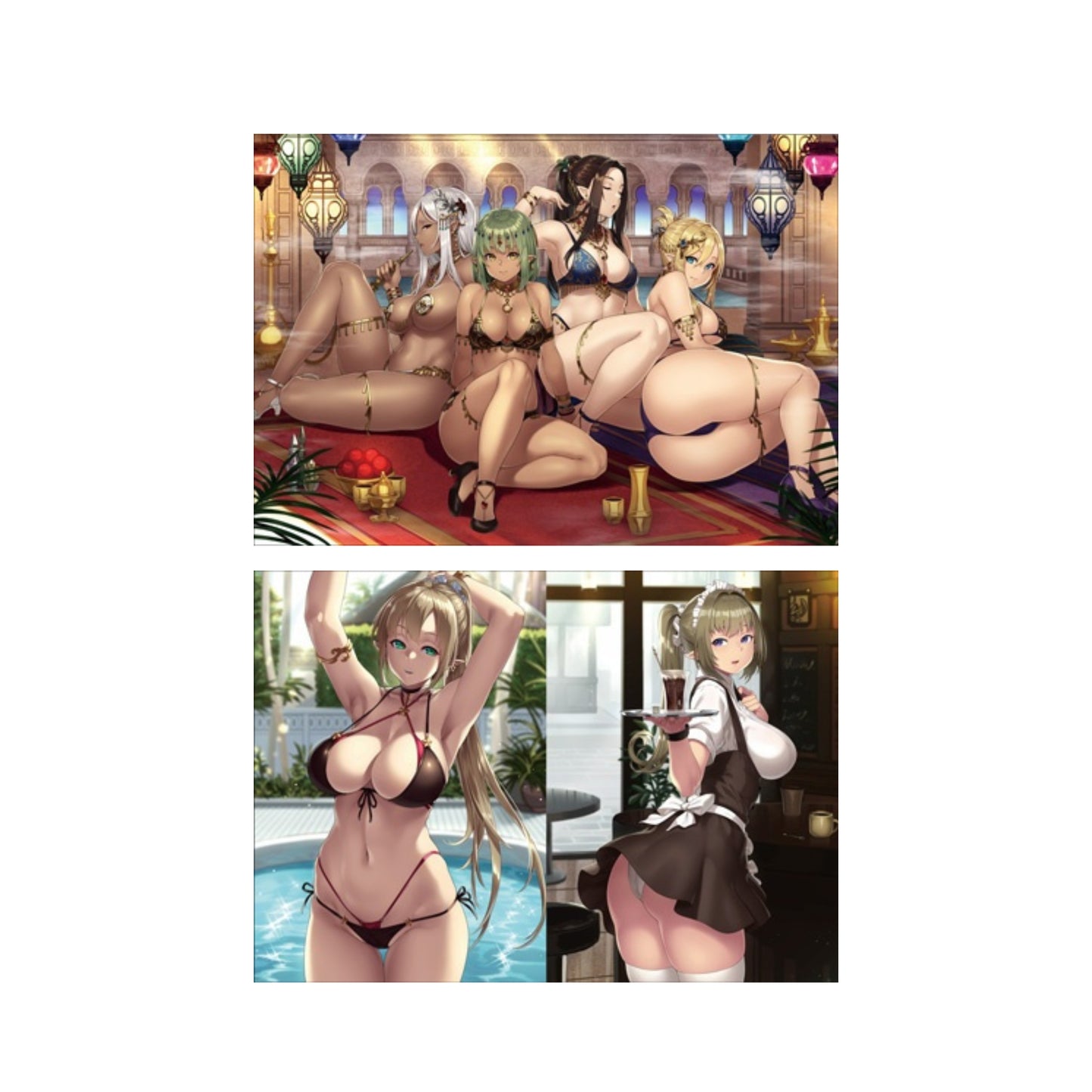 How to draw - jap. Zeichenbuch - a Bit Ecchi Girl