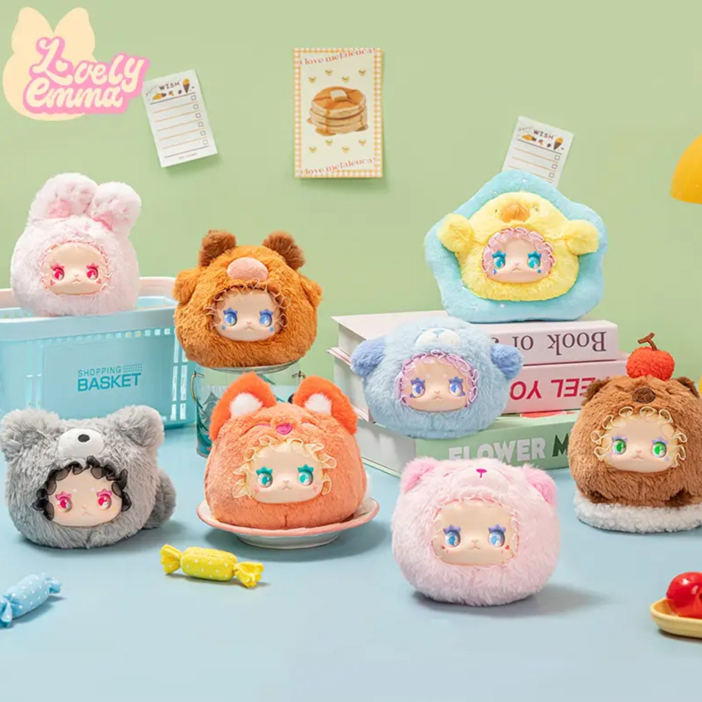 Lovely Emma Rua Rua Zoo - Plüsch-Schlüsselanhänger: Forest Deer