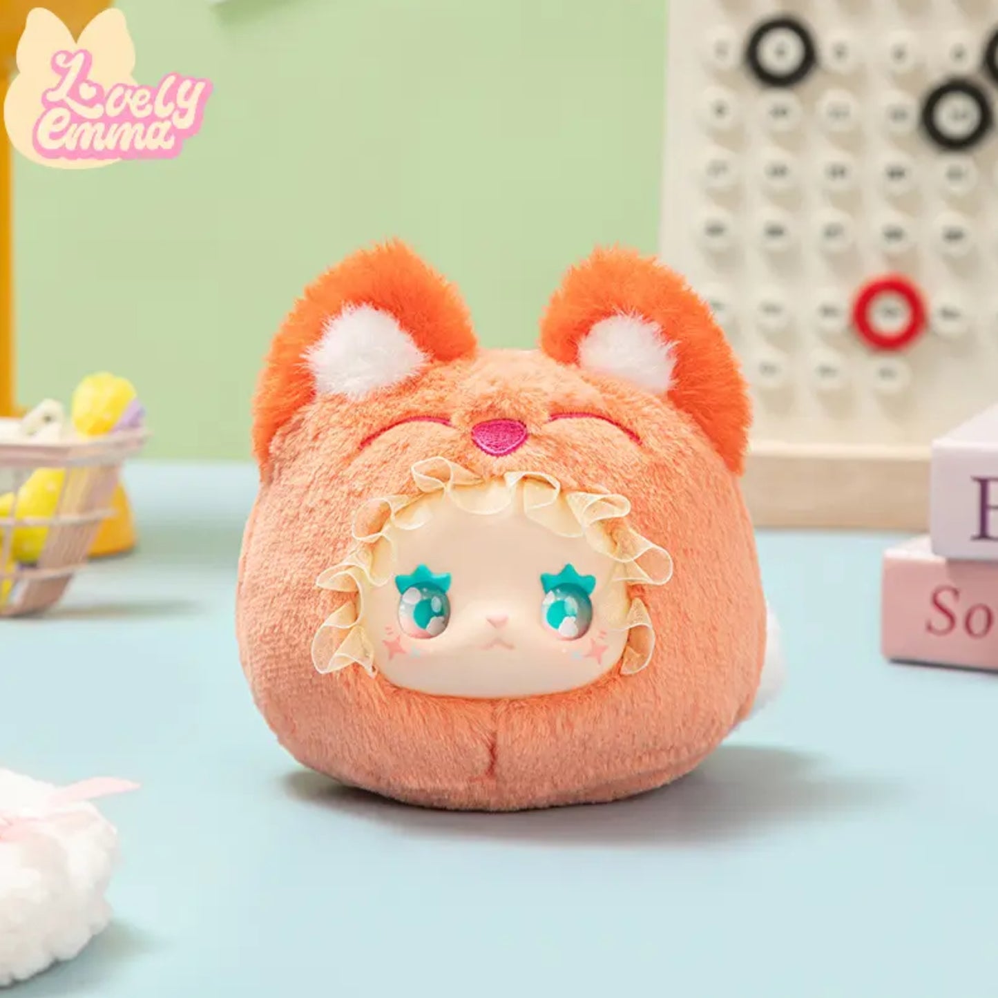 Lovely Emma Rua Rua Zoo - Plüsch-Schlüsselanhänger: Jumping Fox