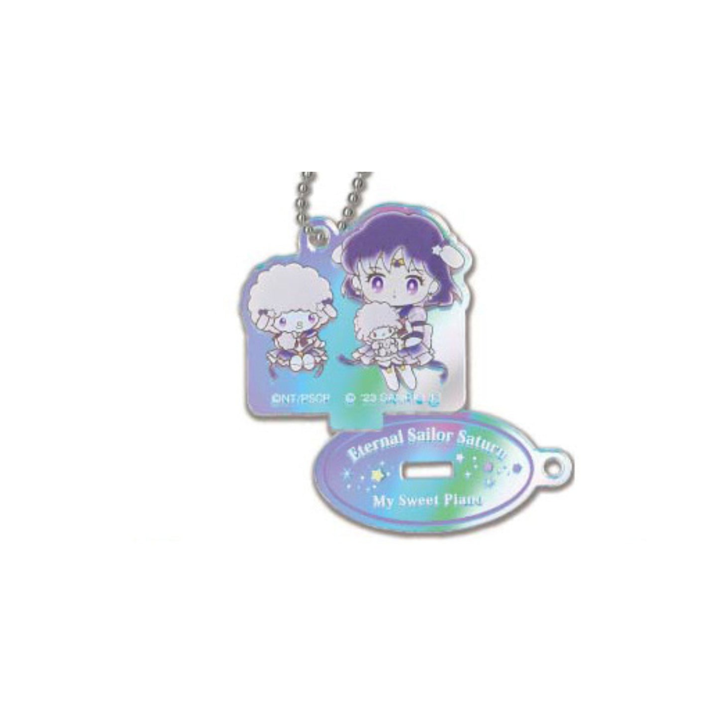 Sailor Moon Cosmos The Movie x Sanrio Characters - Acryl Aurora: Sailor Saturn x My Sweet Piano