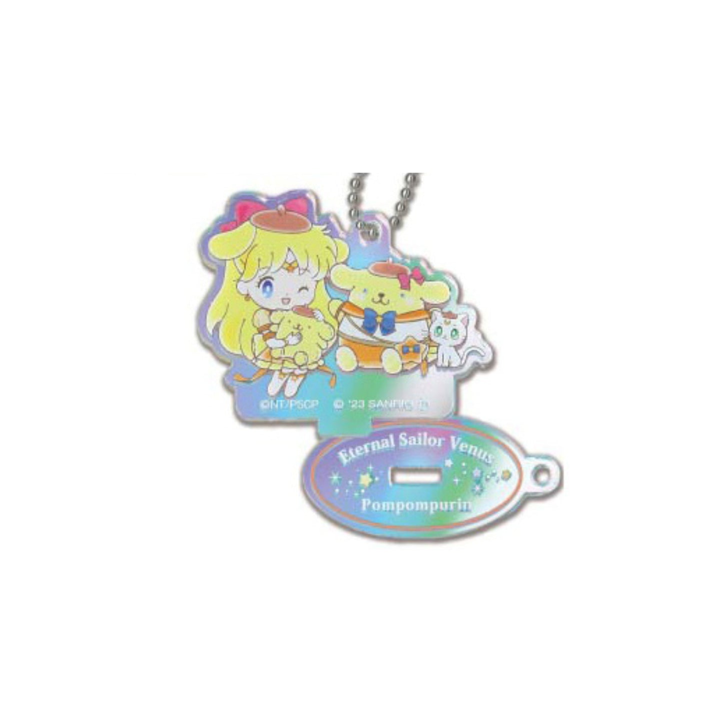 Sailor Moon Cosmos The Movie x Sanrio Characters - Acryl Aurora: Eternal Sailor Venus x Pompompurin