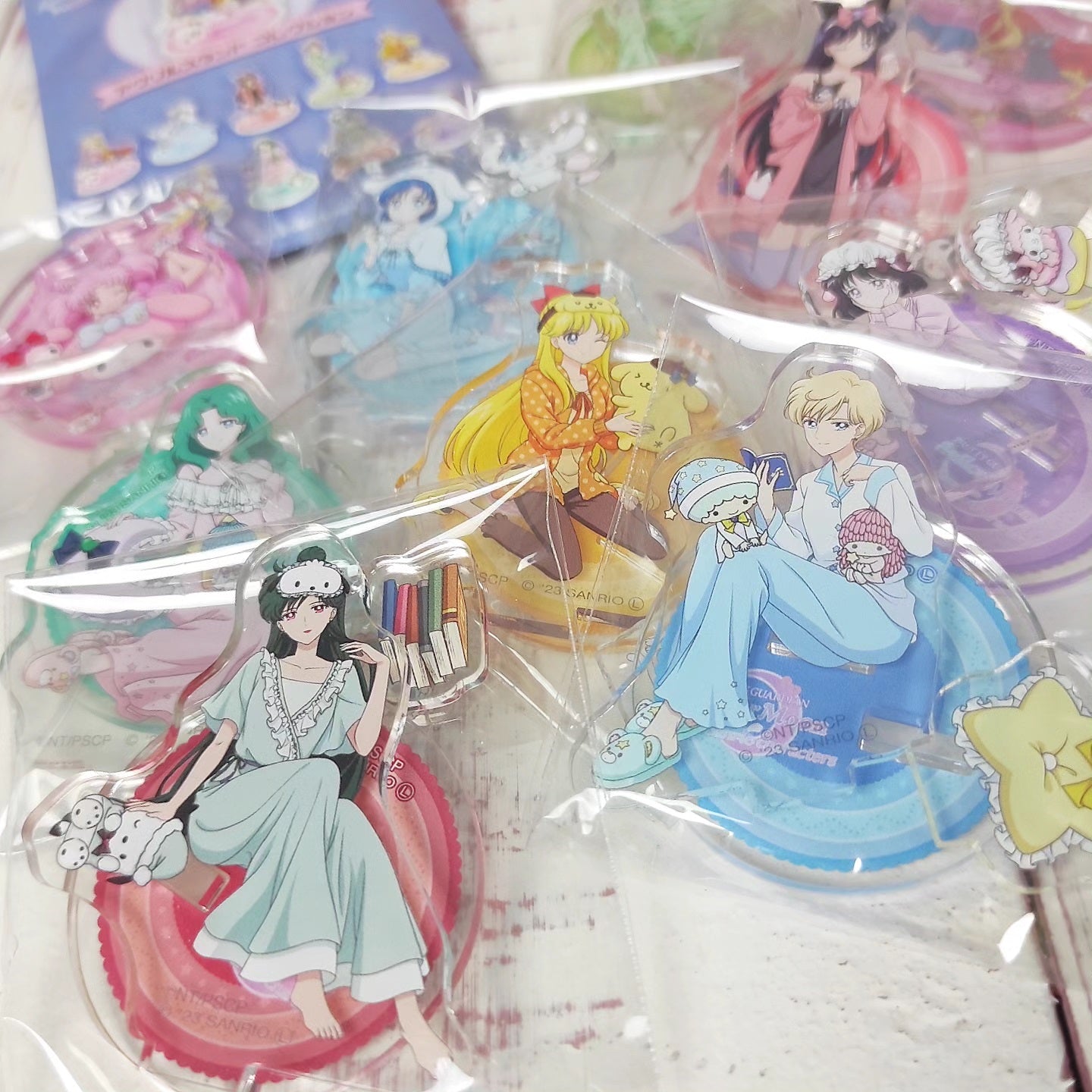 Sailor Moon x Sanrio Characters - Acryl Standee / Figur: Setsuna x Pochacco