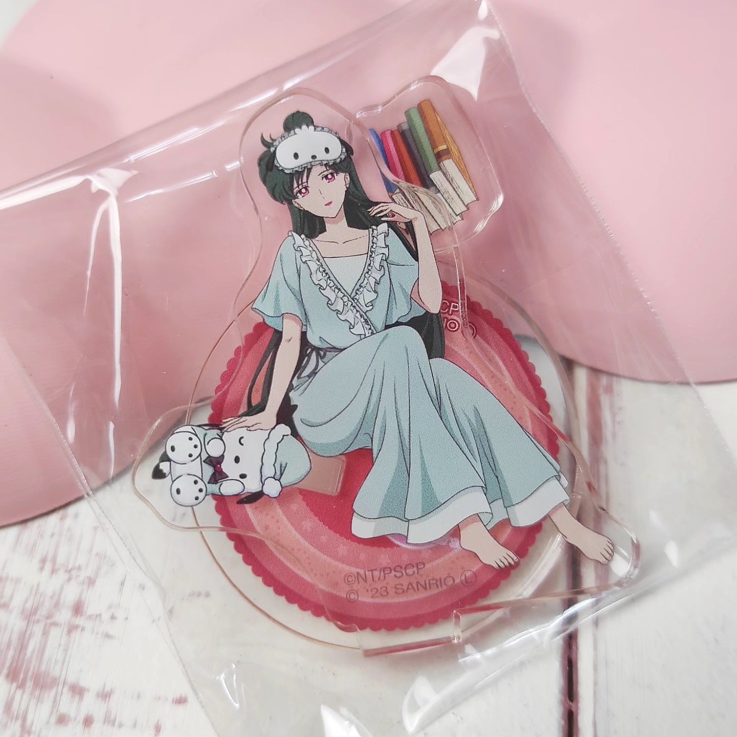 Sailor Moon x Sanrio Characters - Acryl Standee / Figur: Setsuna x Pochacco