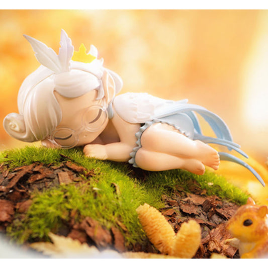 Sleepy Elves - Forest Fairys - Trading Figur Wise Owl