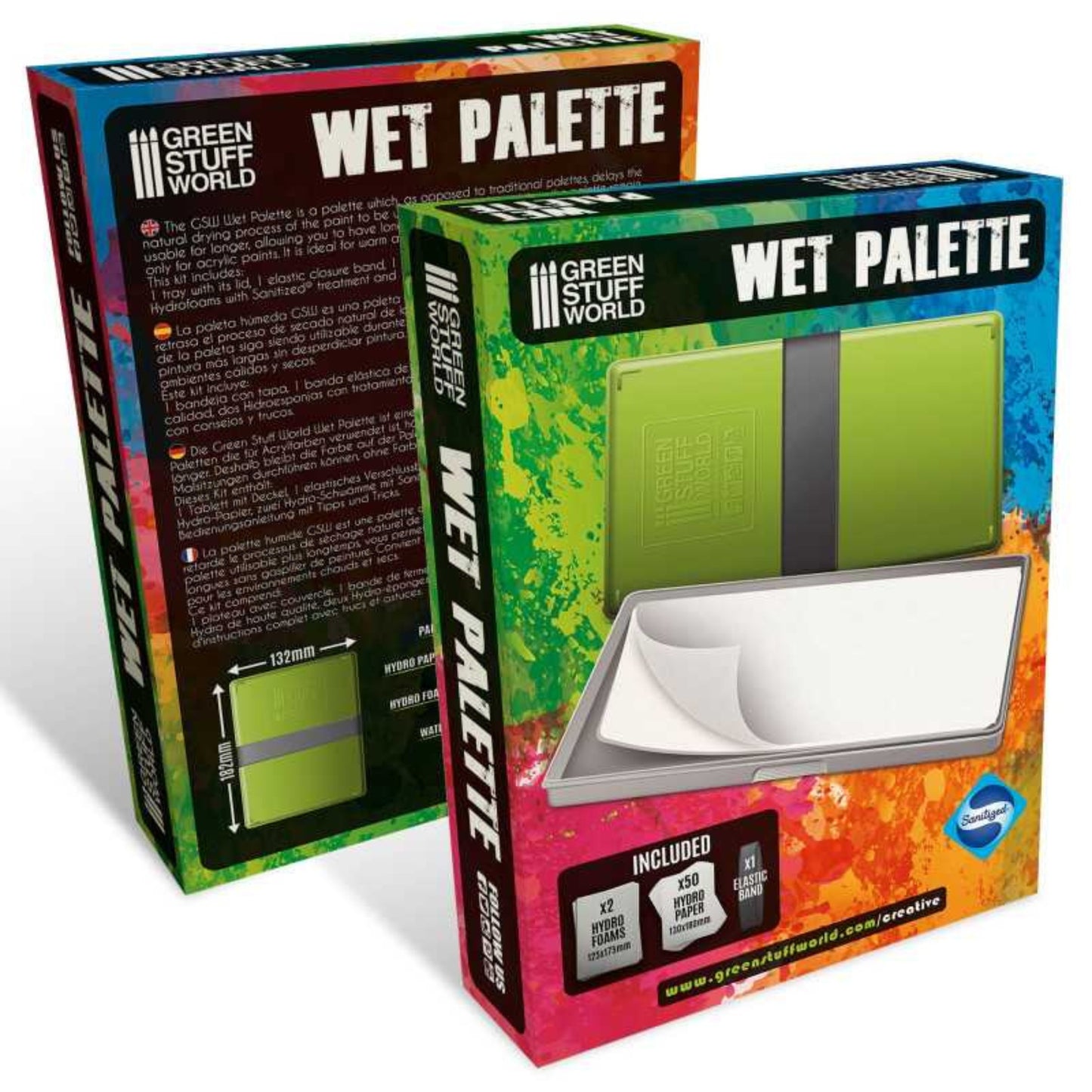 Green Stuff World - Nasspalette - Wet Palette - Farbpalette