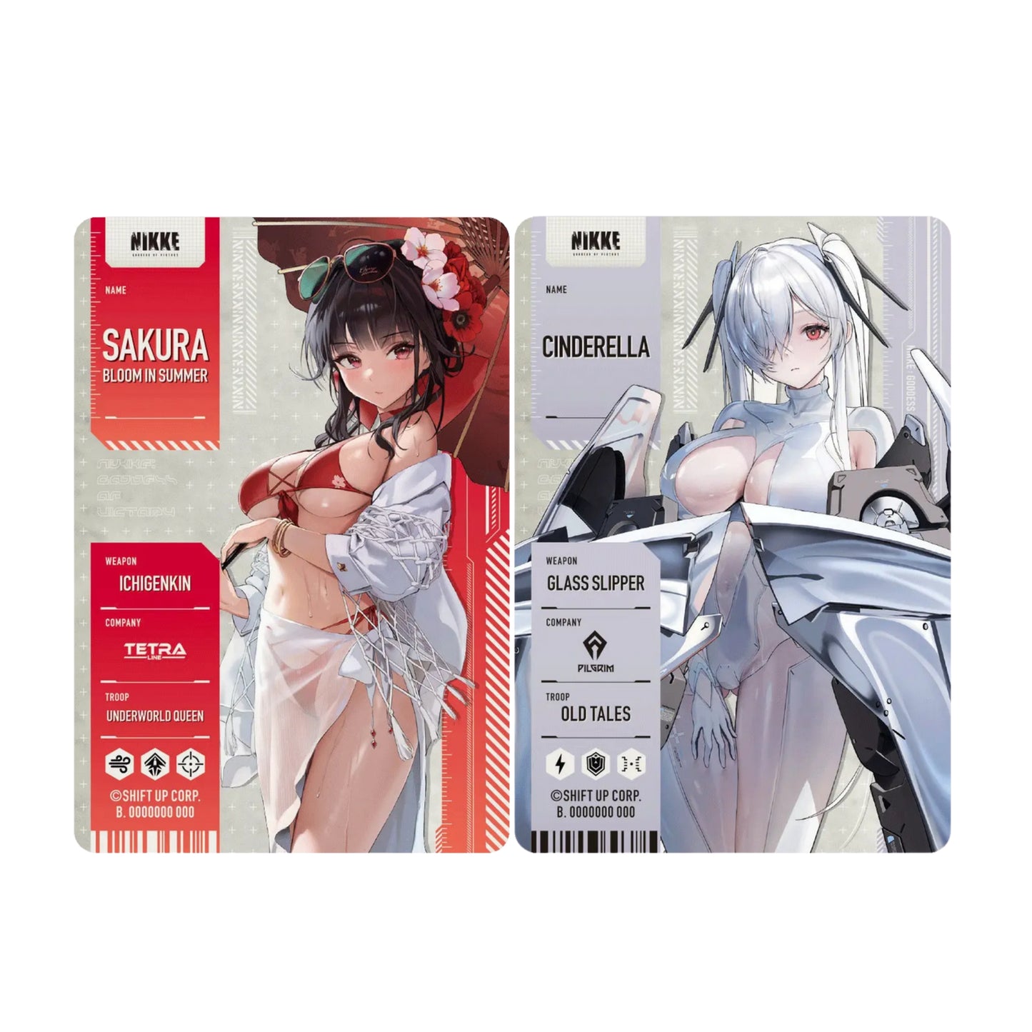 Goddess of Victory: Nikke Metallic Pass Collection Ver. 3 - ein Booster Pack