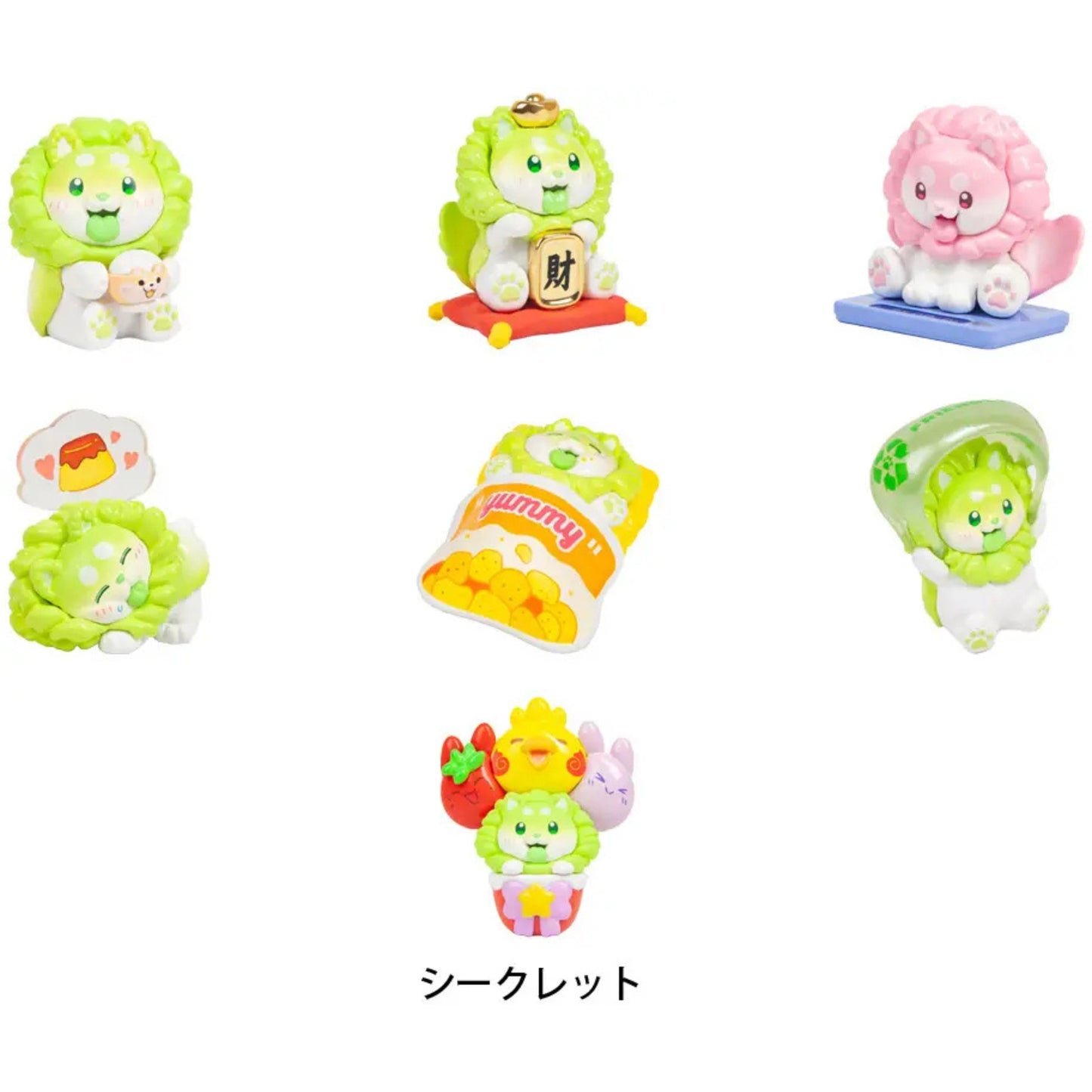 Dodowo - Vegetable Fairy Cabbage Dog Rookie Series Trading Figur - Einzelfigur + Magnet