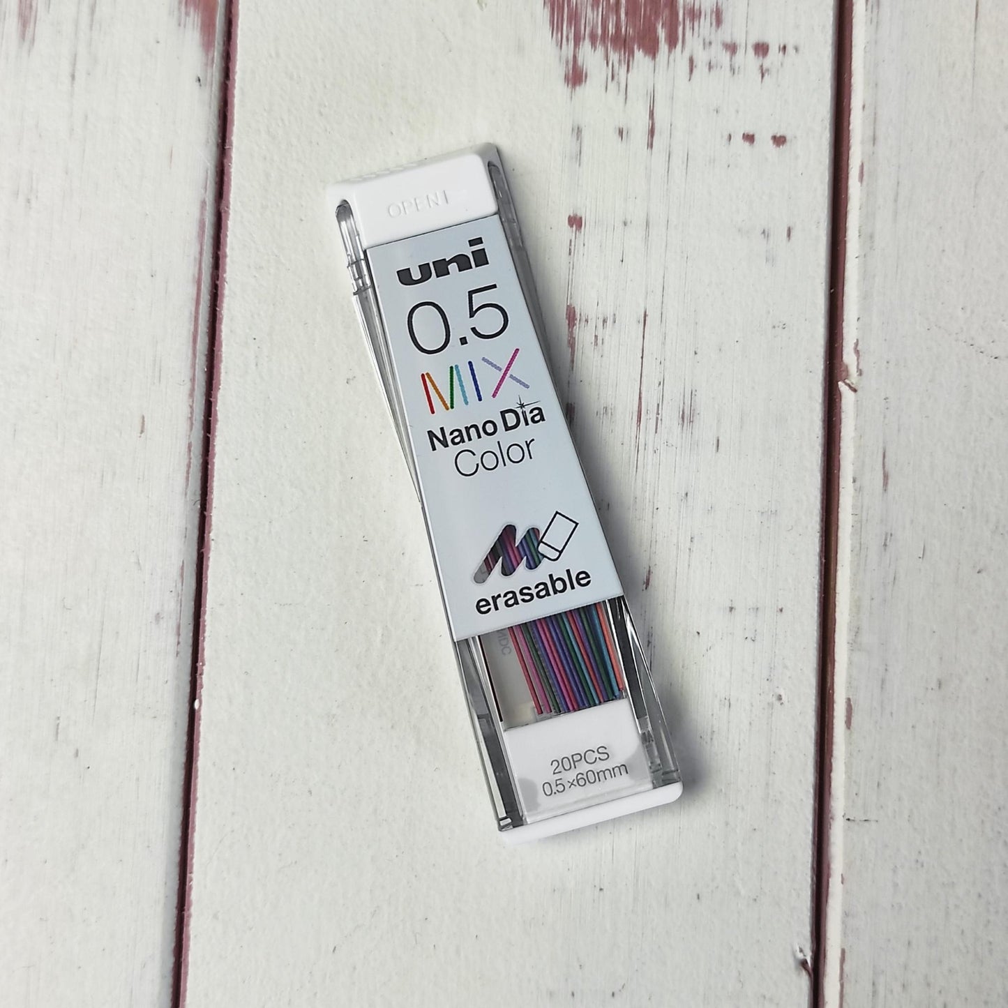 Mitsubishi uni Nano Dia COLOR - 20 bunte Bleistiftminen - 0.5mm