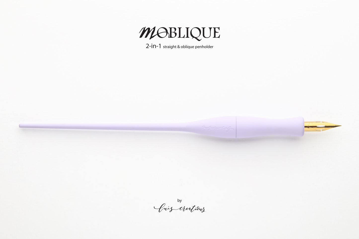 Luis Creations - Moblique 2 in 1 Federhalter: Purple Sand