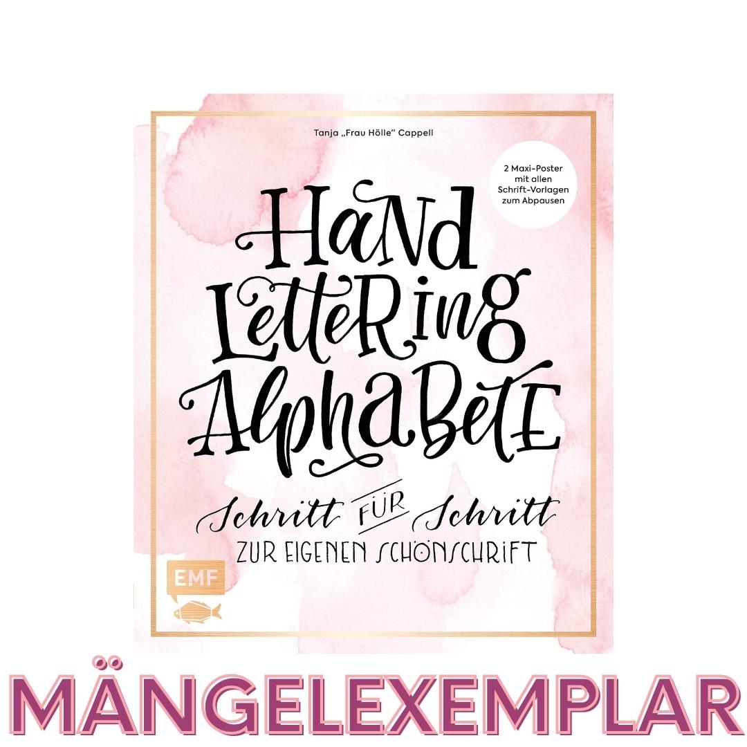 Mängelexemplare: Handlettering Alphabete - Frau Hölle EMF Verlag