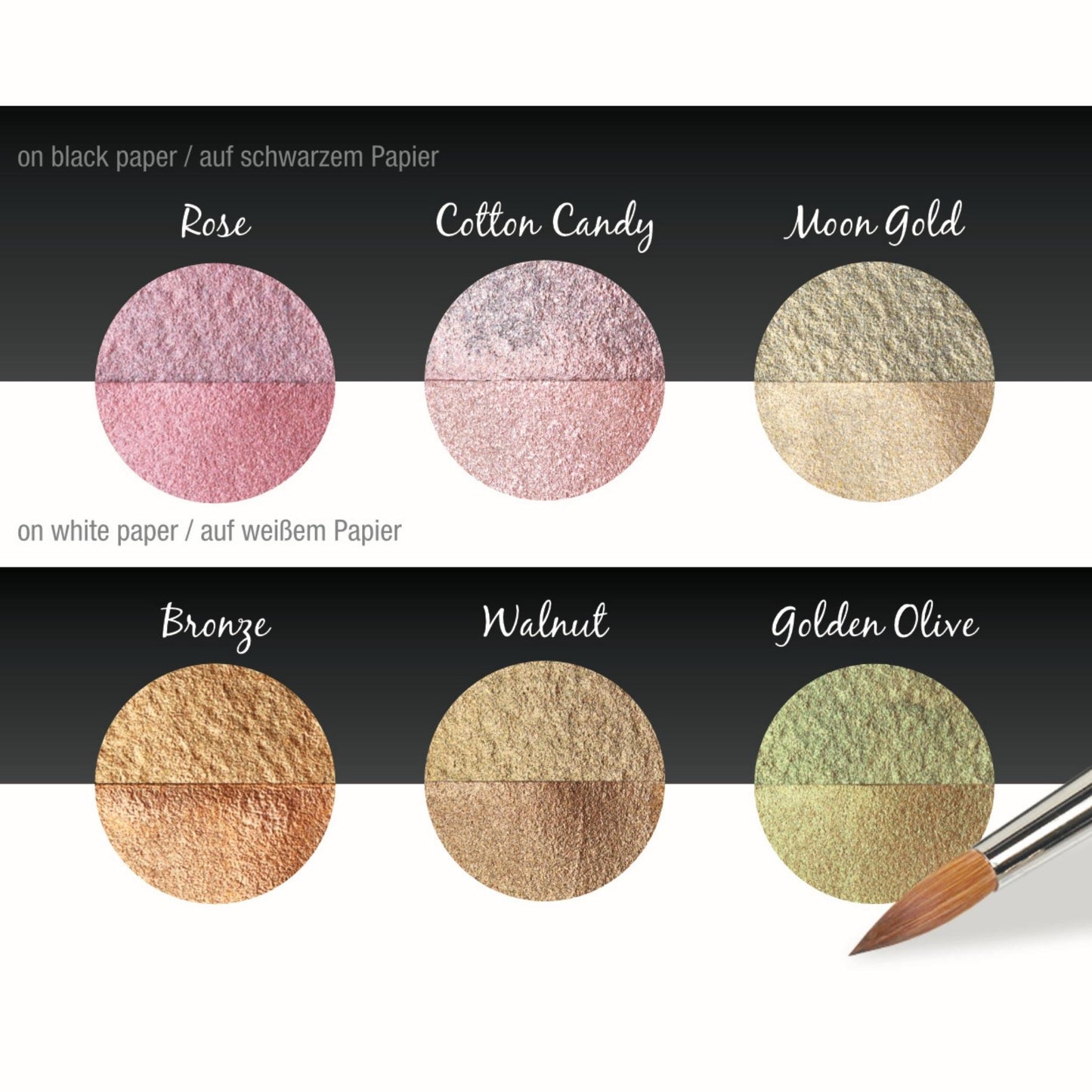 FINETEC GmbH - Coliro® Pearlcolors - 6er Set: LISI