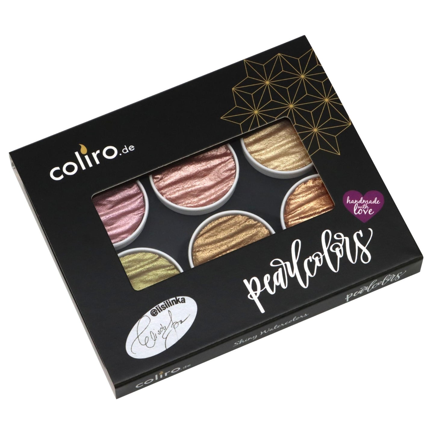 FINETEC GmbH - Coliro® Pearlcolors - 6er Set: LISI