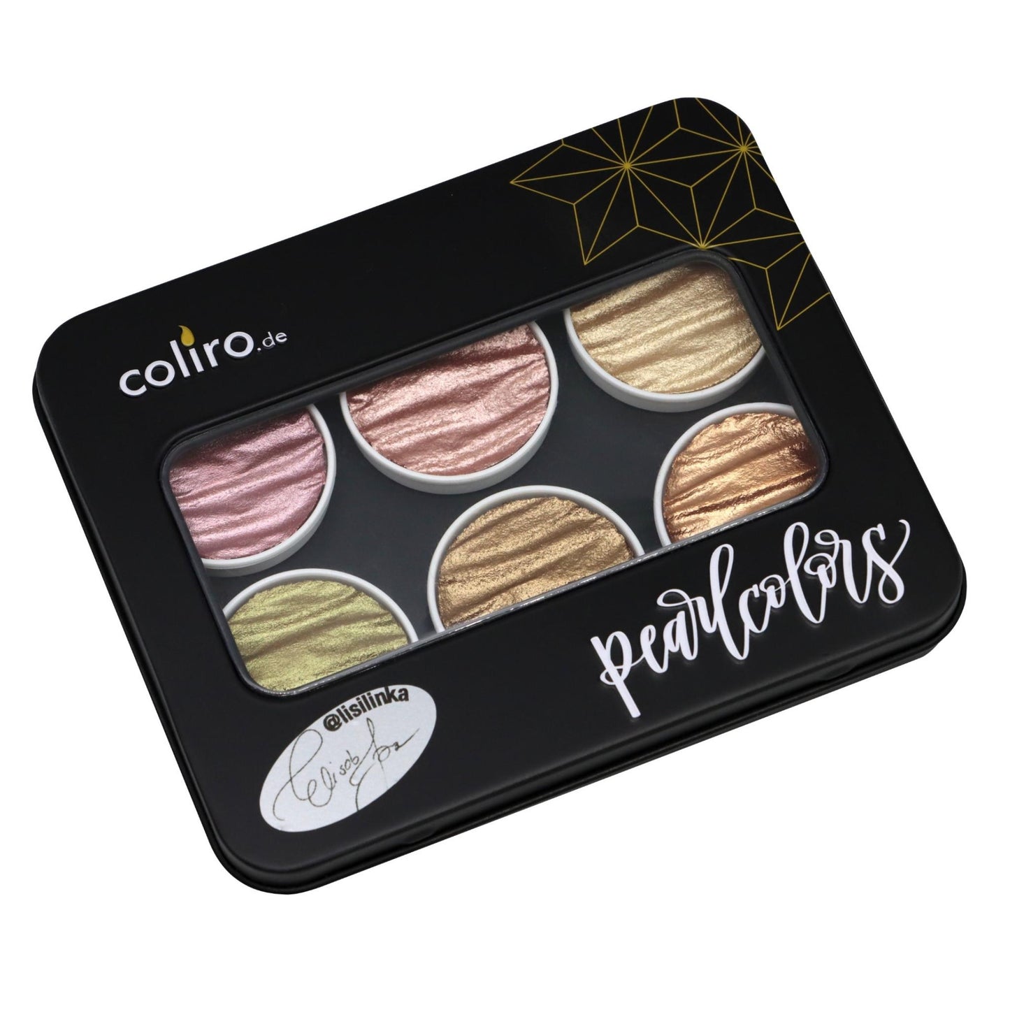 FINETEC GmbH - Coliro® Pearlcolors - 6er Set: LISI