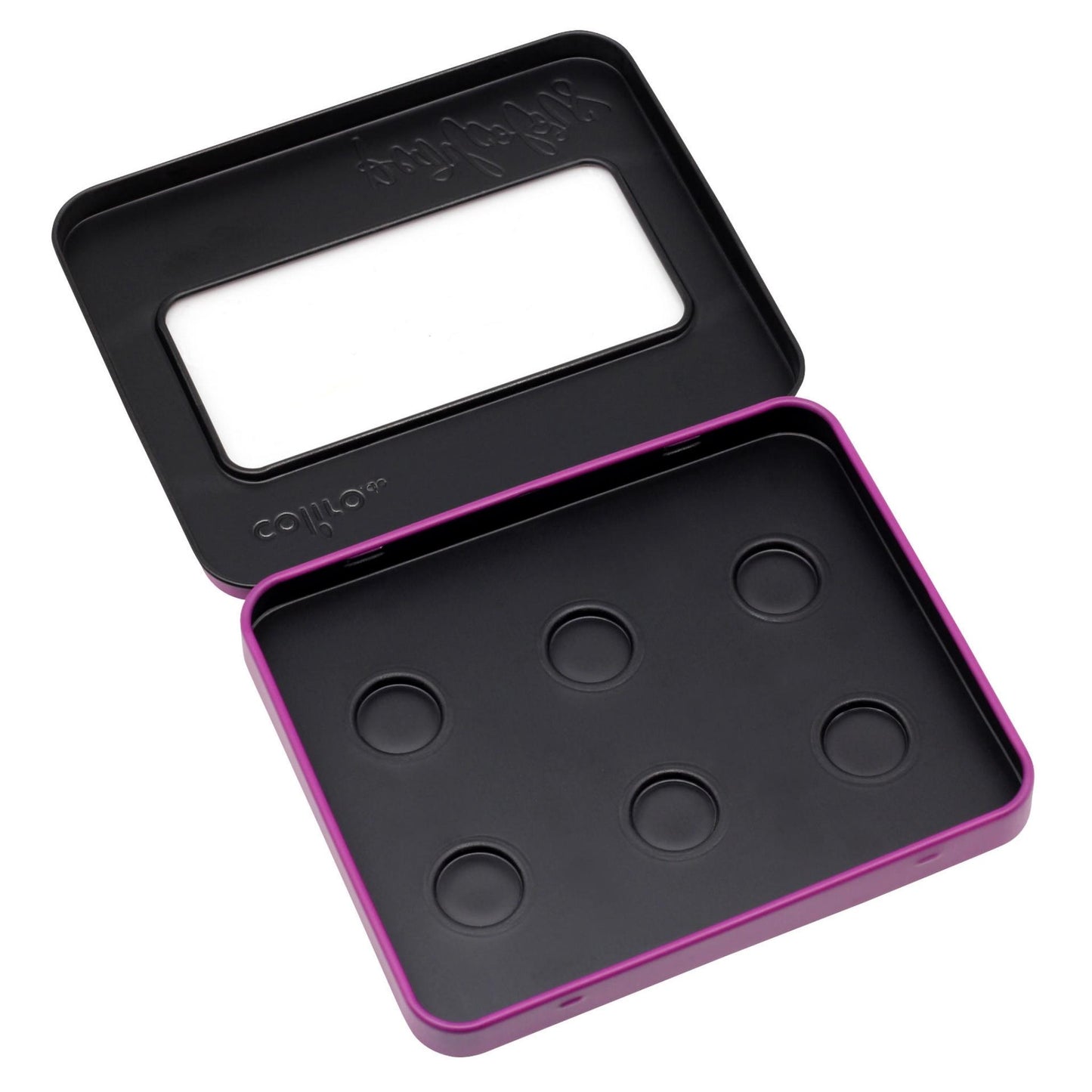 Coliro® Pearlcolors - 6er Blechkasten - LILA