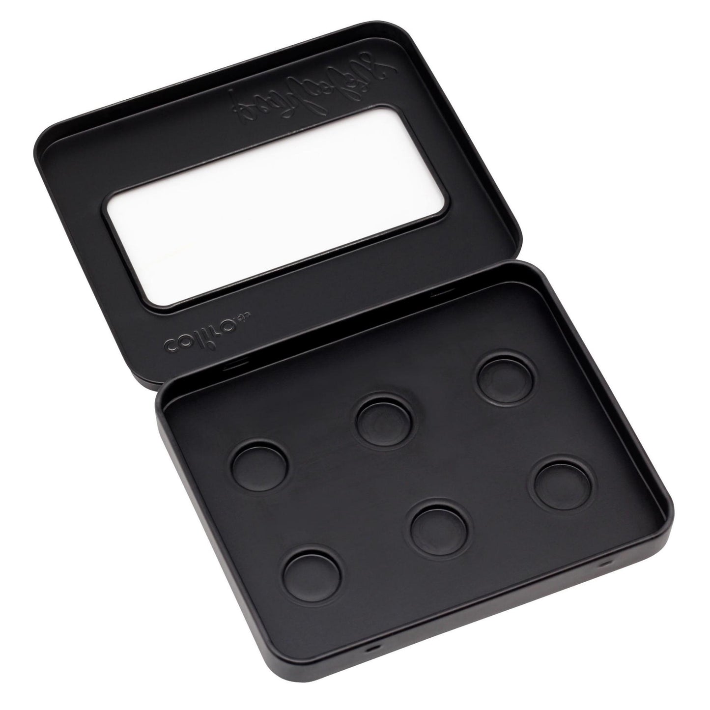 Coliro® Pearlcolors - 6er Blechkasten - SCHWARZ
