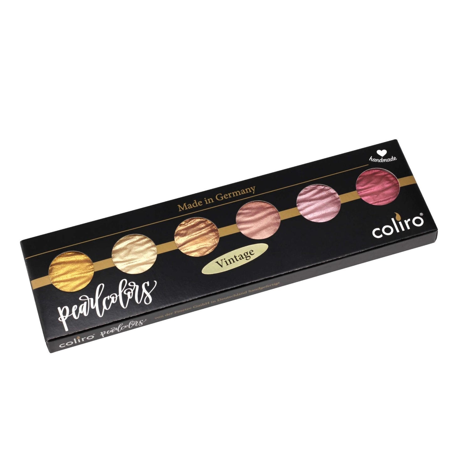 FINETEC GmbH - Coliro® Pearlcolors - 6er Set: Vintage