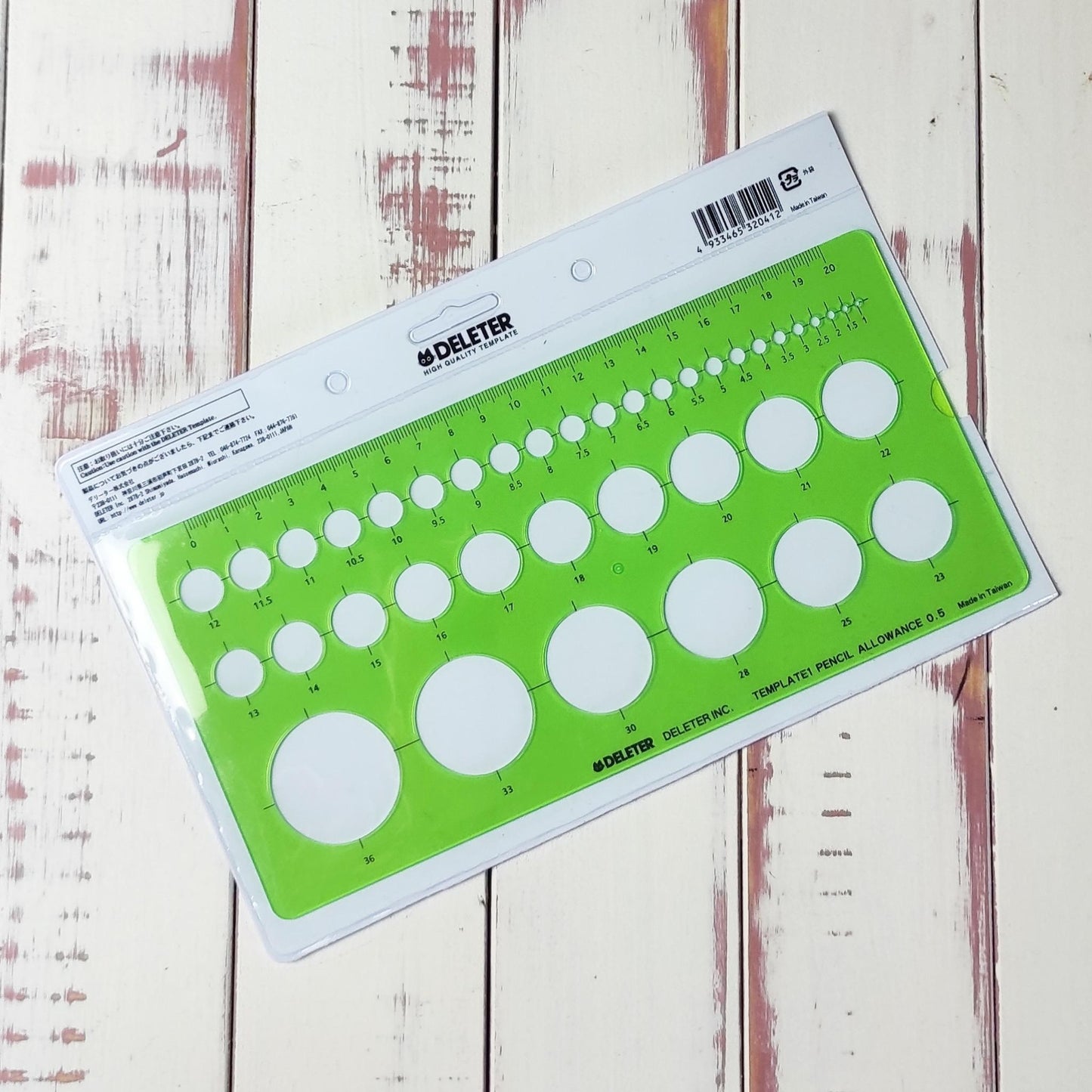 Deleter - Kreislineal | Kreisschablone