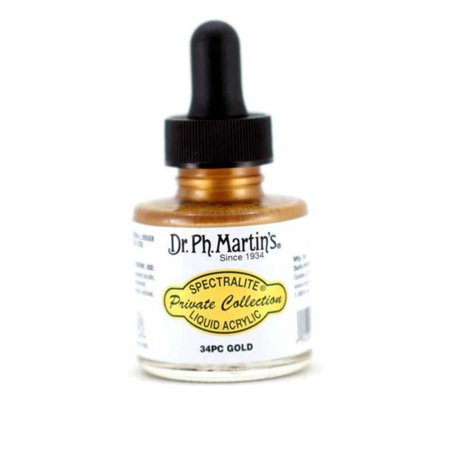 Dr.Ph.Martin's - Spectralite Acryltusche Farbton: 34PC Gold