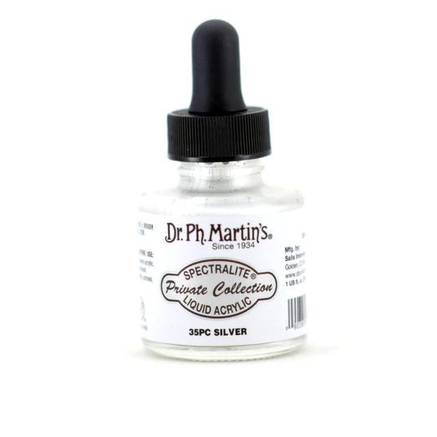 Dr.Ph.Martin's - Spectralite Acryltusche Farbton: 35PC Silver