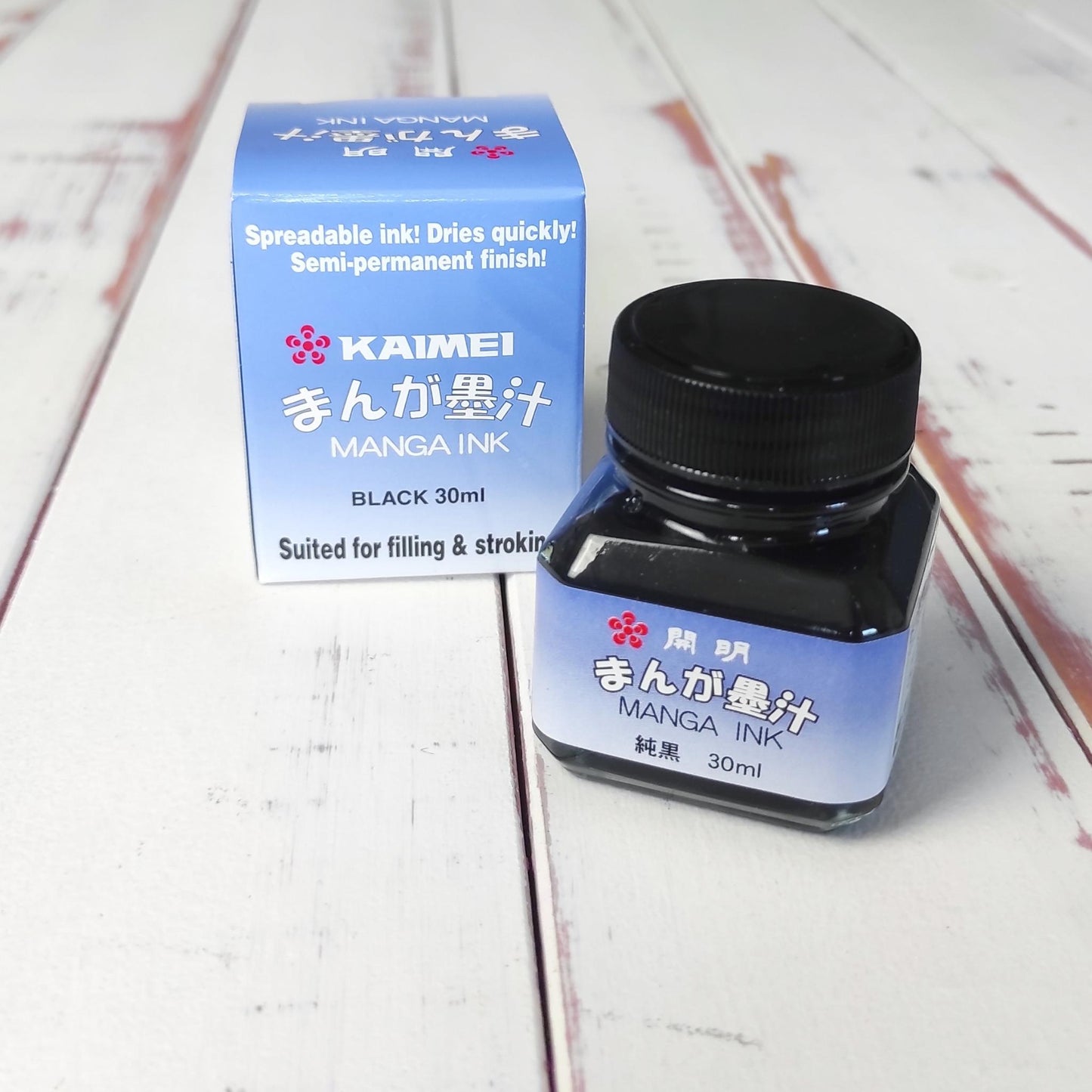 Kaimei - schwarze Tusche - "for Manga" - 30ml
