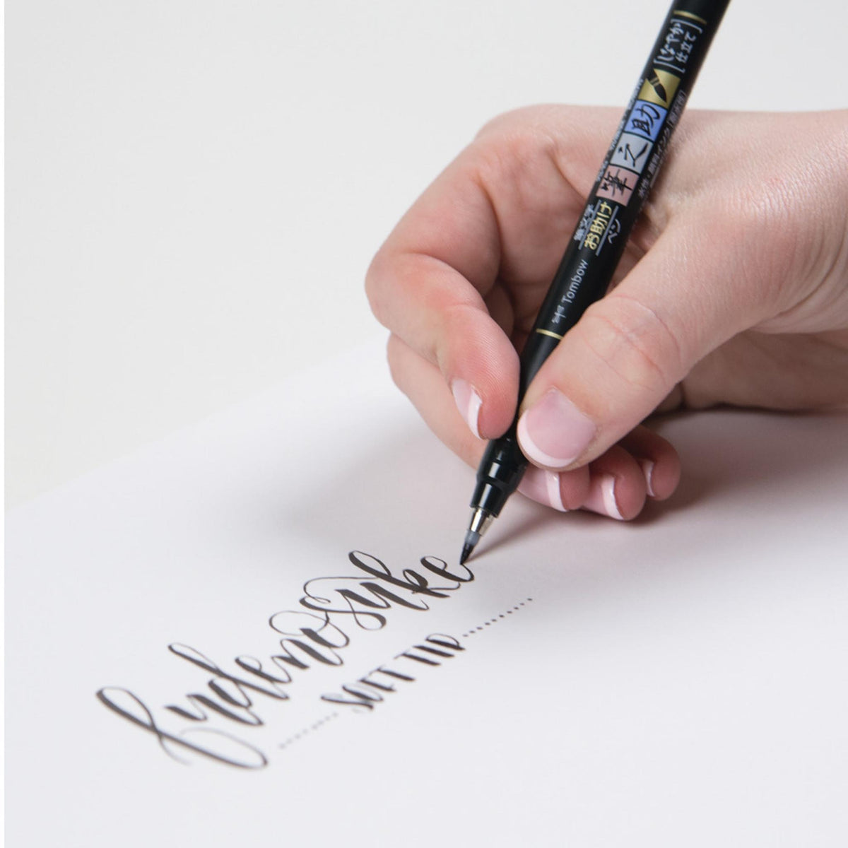 Tombow - Fudenosuke Brush Pen - weich - schwarz