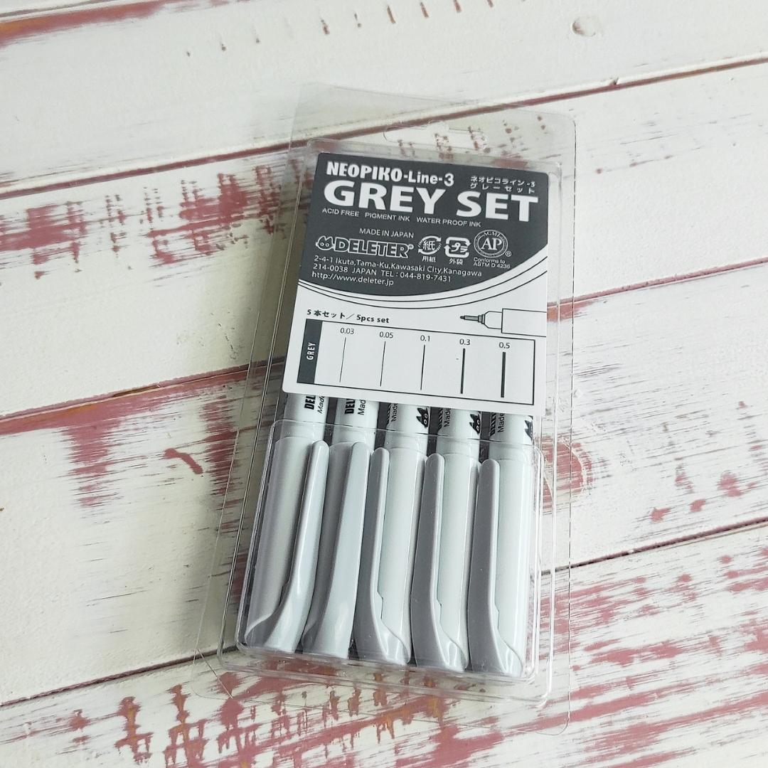 Neopiko Line-3 Fineliner Set