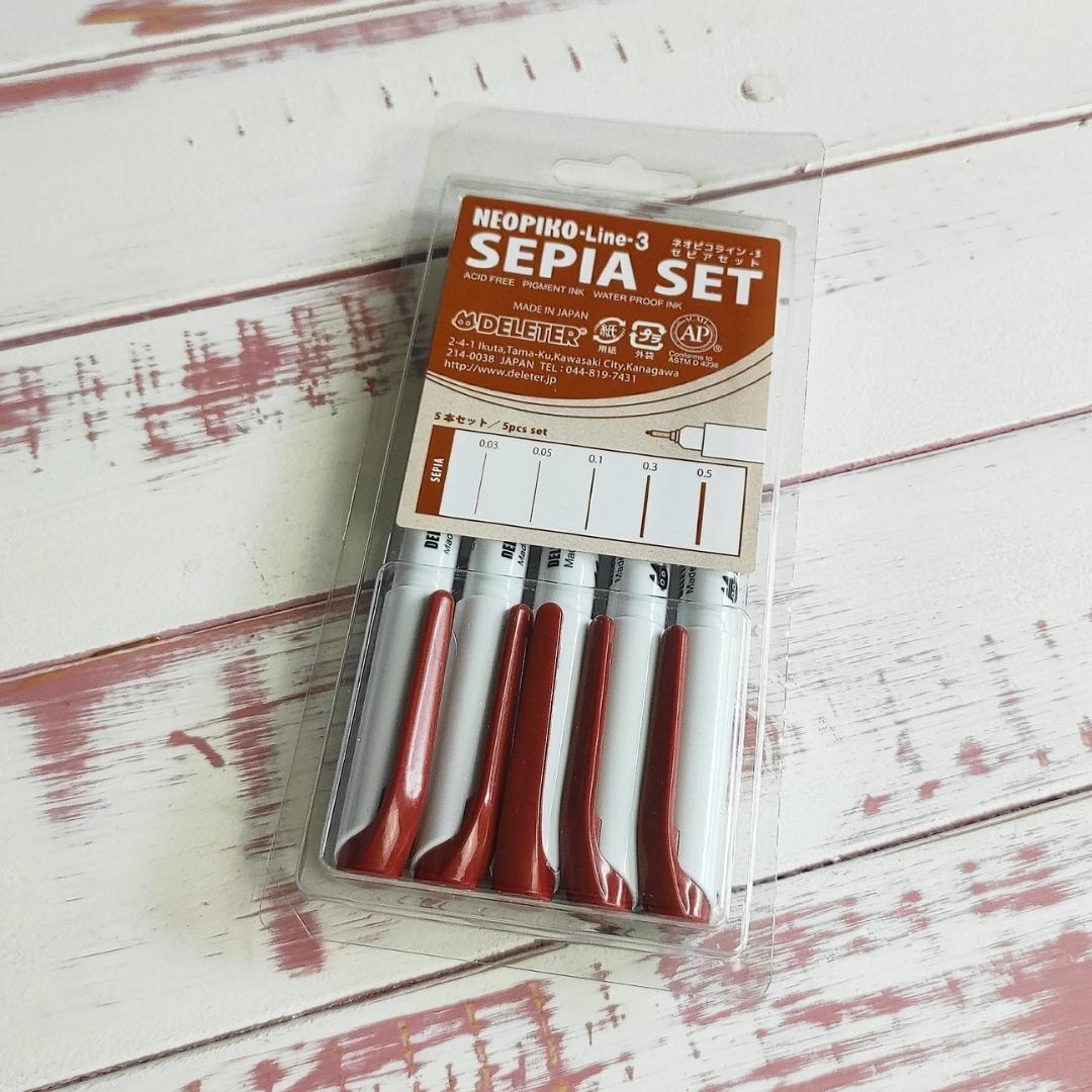 Neopiko Line-3 Fineliner Set