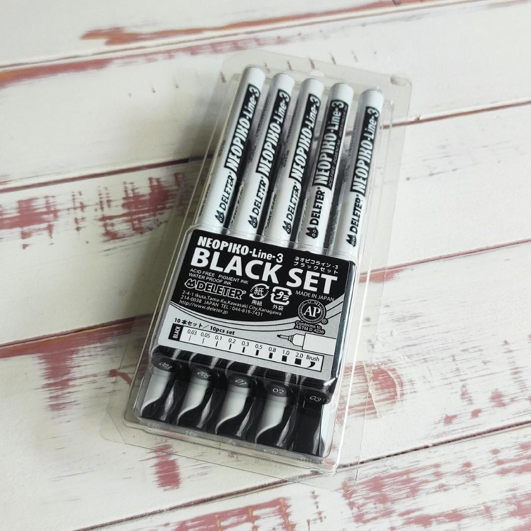 Neopiko Line-3 Fineliner Set