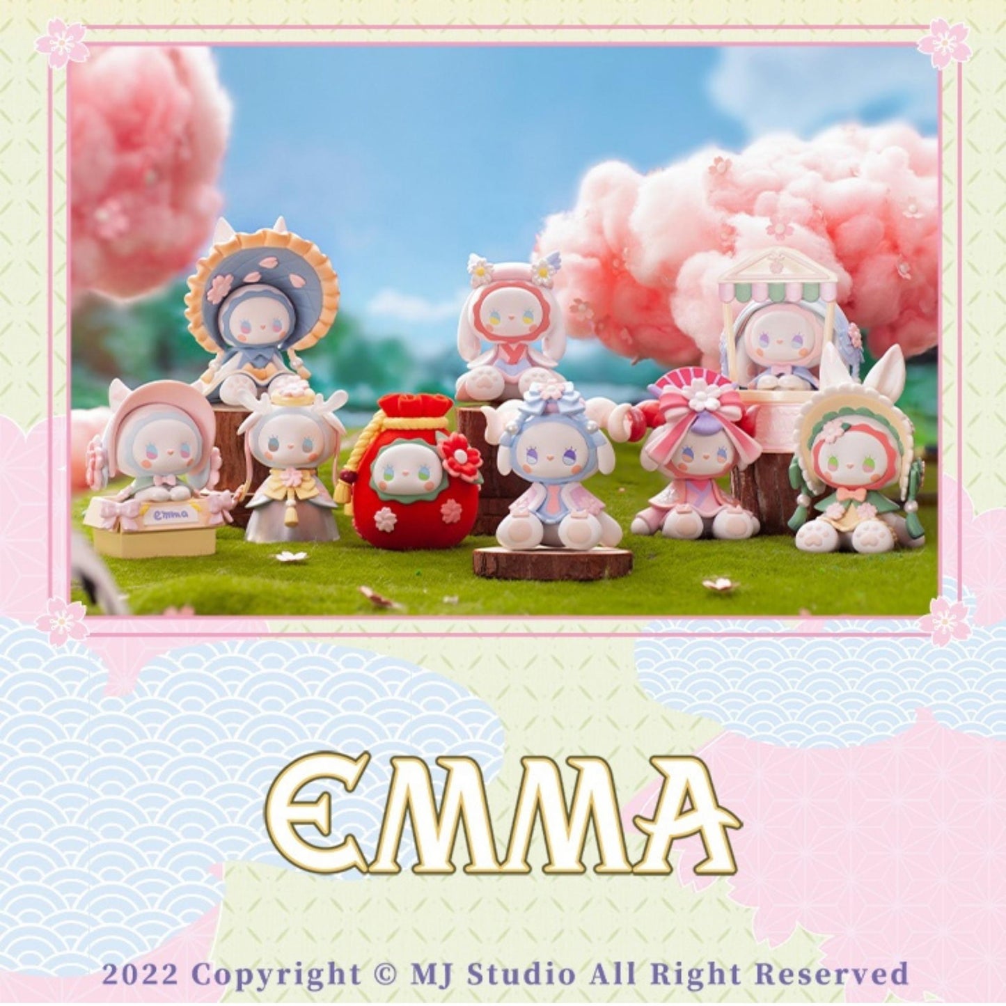 EMMA Unexplored Forest Cherry Blossom Viewing Series: Einzelfigur A