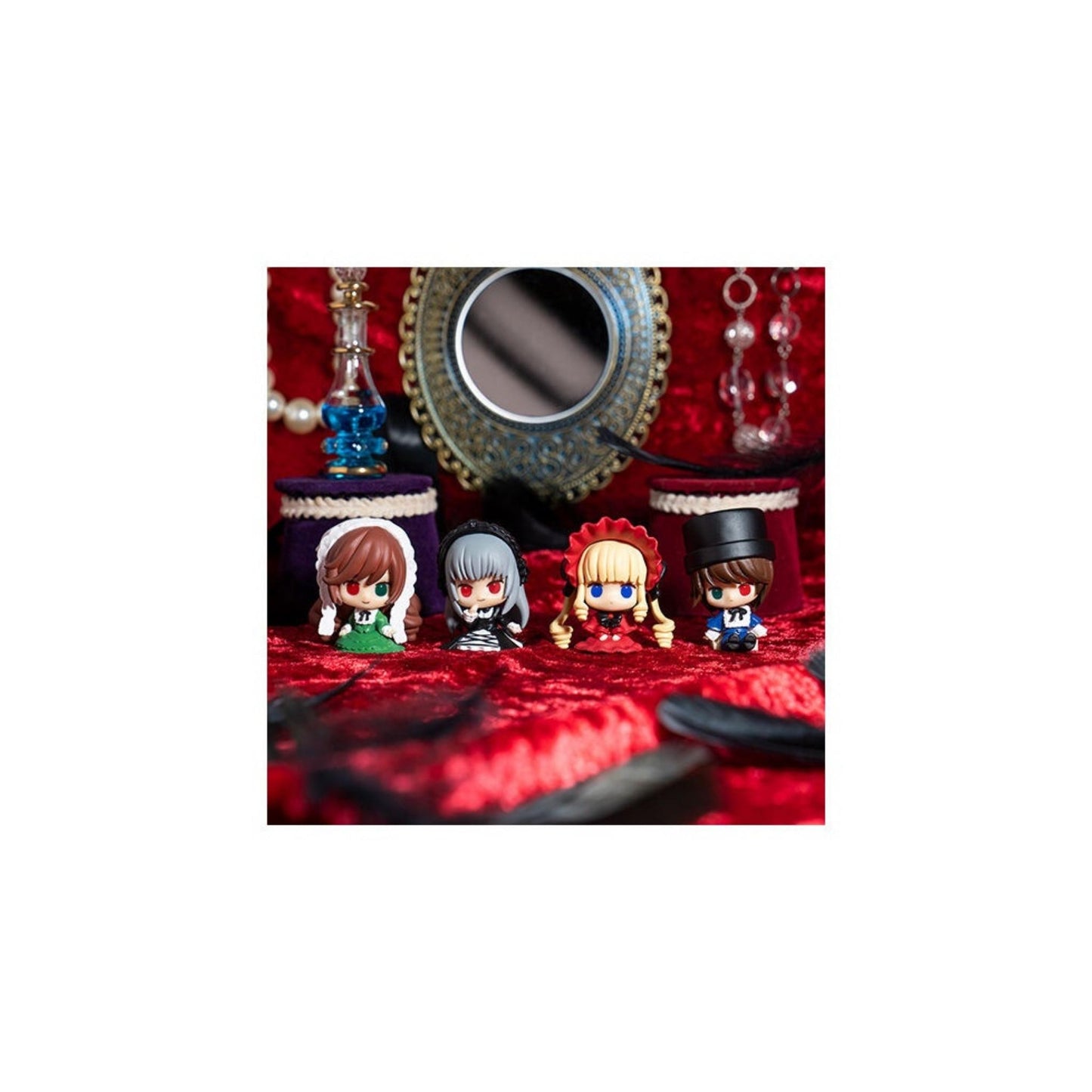 Rozen Maiden Gashapon Einzelfigur: Suigintou