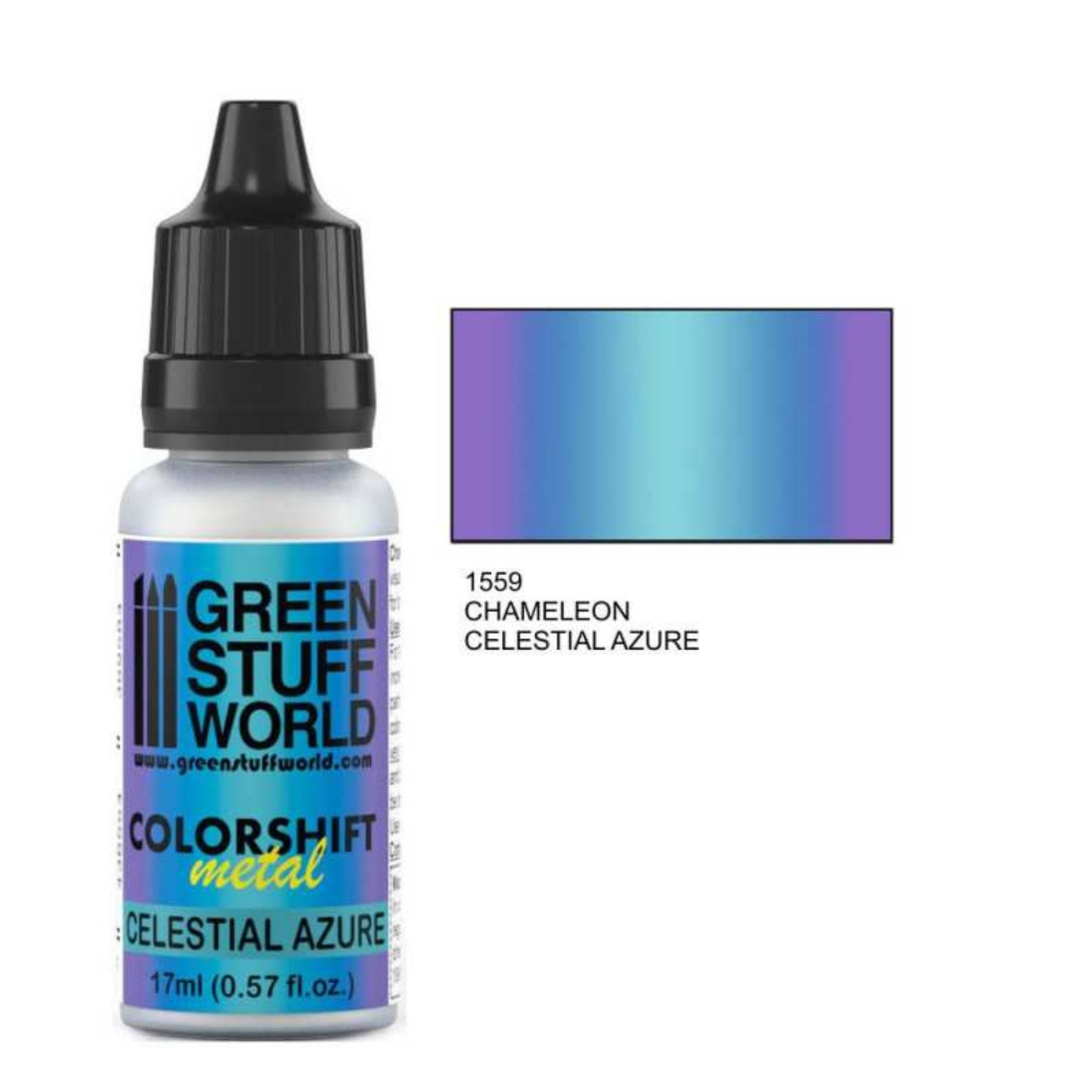 Chameleon-Metallfarben 17ml Einzelflasche: CHELESTIAL AZURE 1559