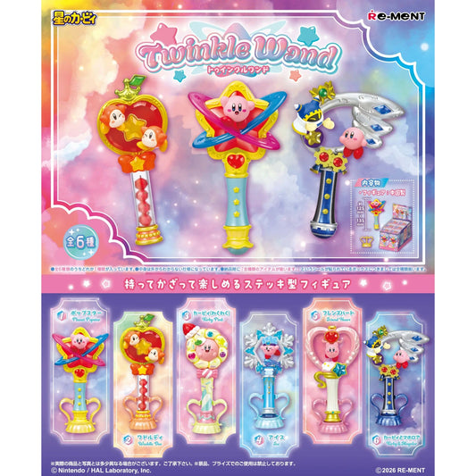 ✨ Neu von Re-Ment: Kirby Twinkle Wand – Magische Sammelfiguren für alle Kirby-Fans!